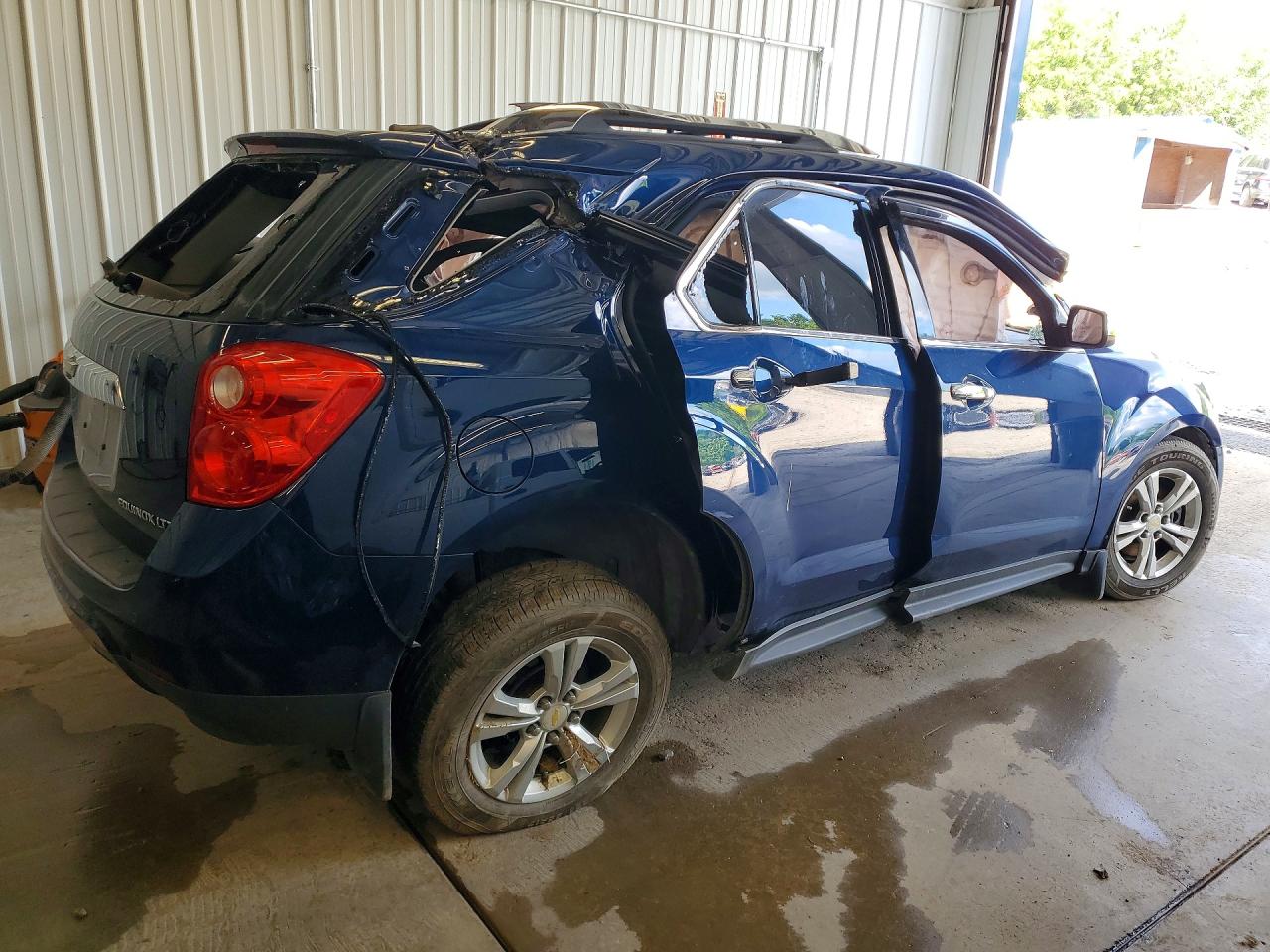 2010 Chevrolet Equinox Ltz Blue vin: 2CNFLGEW6A6322220