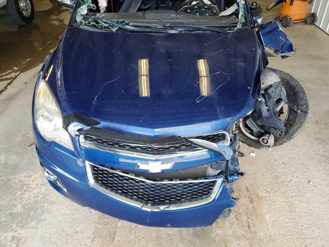 2010 Chevrolet Equinox Ltz Blue vin: 2CNFLGEW6A6322220