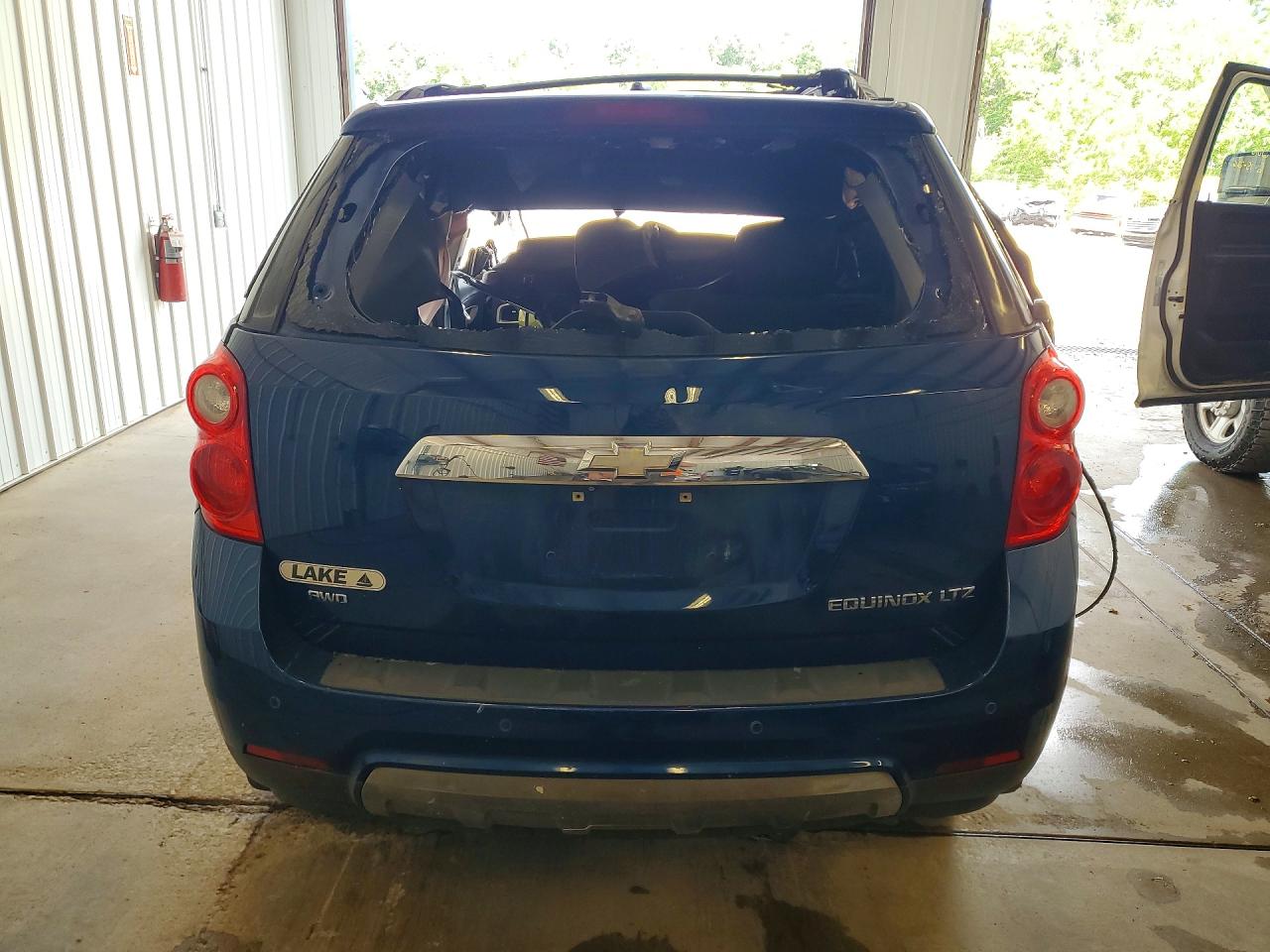 2010 Chevrolet Equinox Ltz Blue vin: 2CNFLGEW6A6322220
