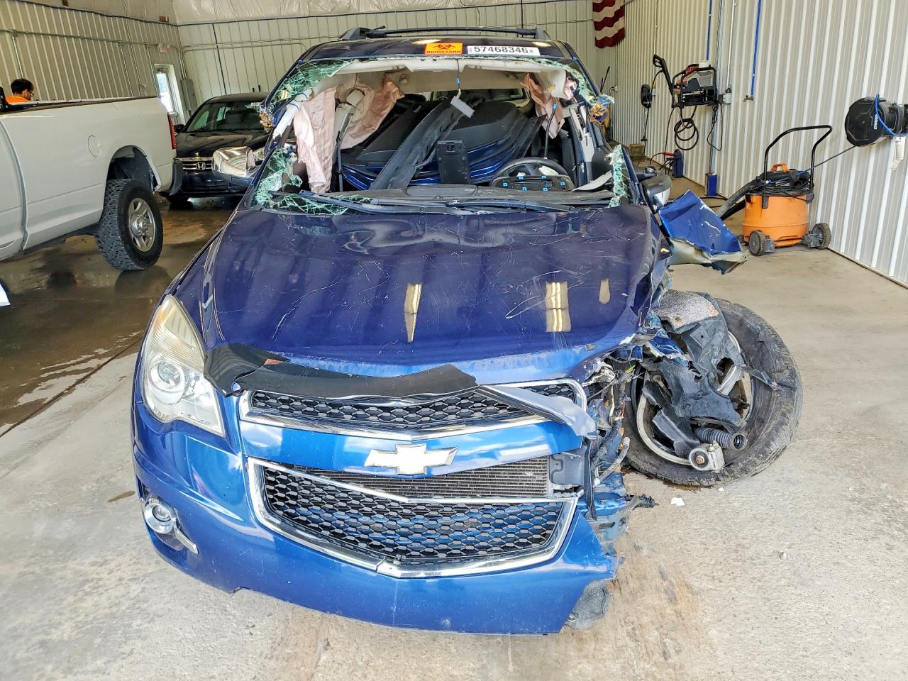 2010 Chevrolet Equinox Ltz Blue vin: 2CNFLGEW6A6322220