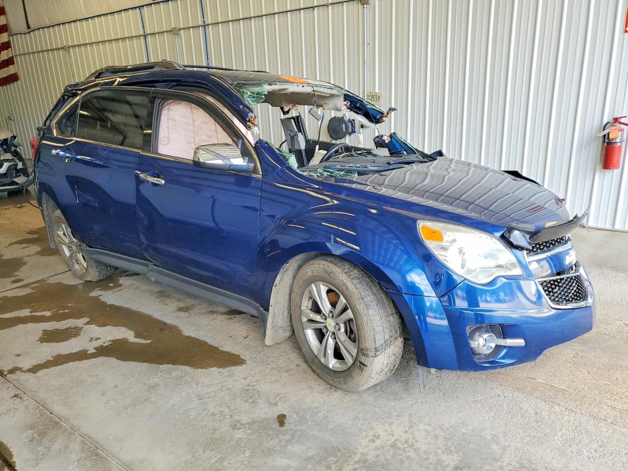 2010 Chevrolet Equinox Ltz Blue vin: 2CNFLGEW6A6322220