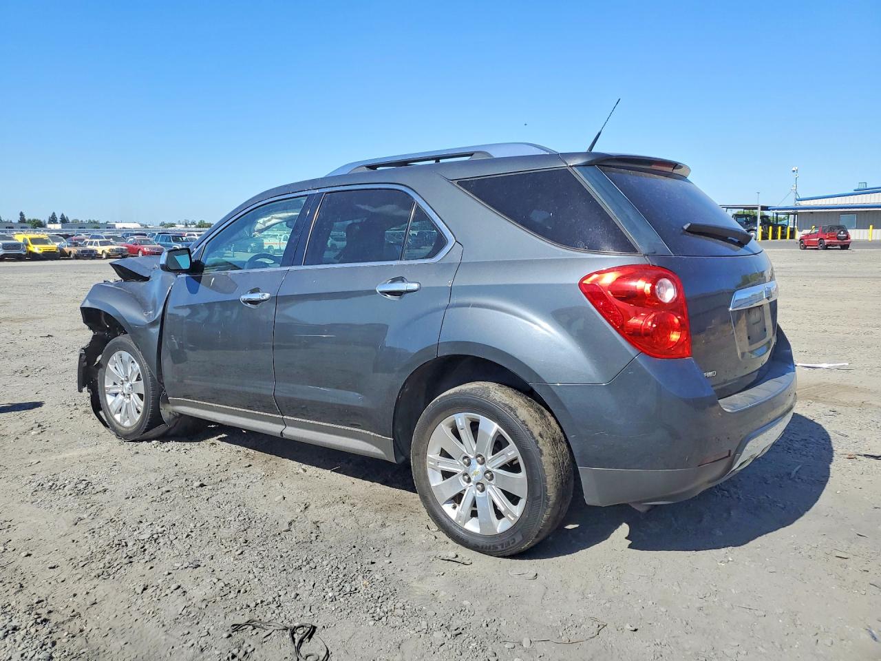 2010 Chevrolet Equinox Ltz Серый vin: 2CNFLGEW9A6269559