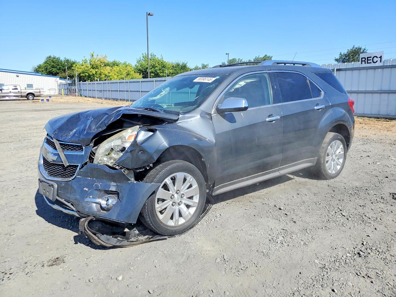 2010 Chevrolet Equinox Ltz Gray vin: 2CNFLGEW9A6269559
