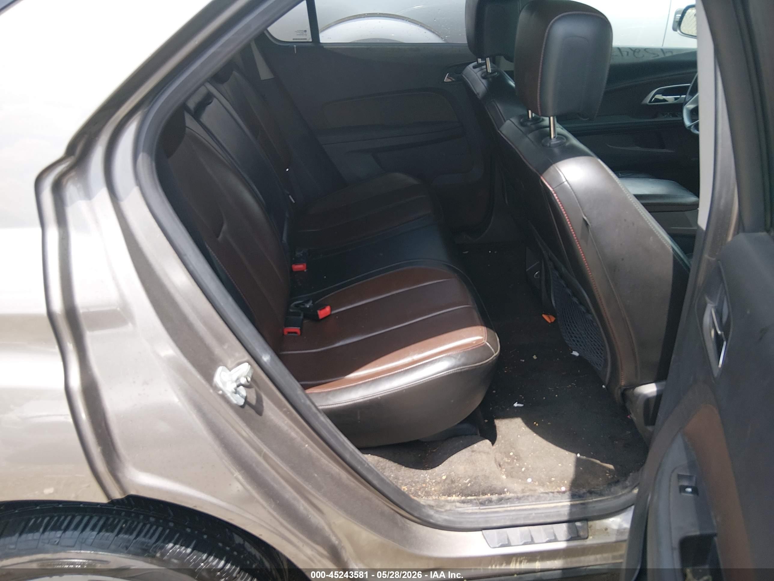 2010 Chevrolet Equinox Ltz Dark Brown vin: 2CNFLGEWXA6244394