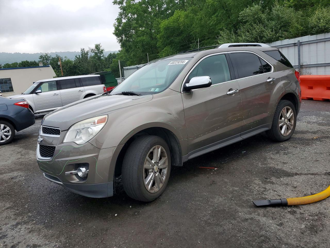 2010 Chevrolet Equinox Ltz Tan vin: 2CNFLGEY2A6321003