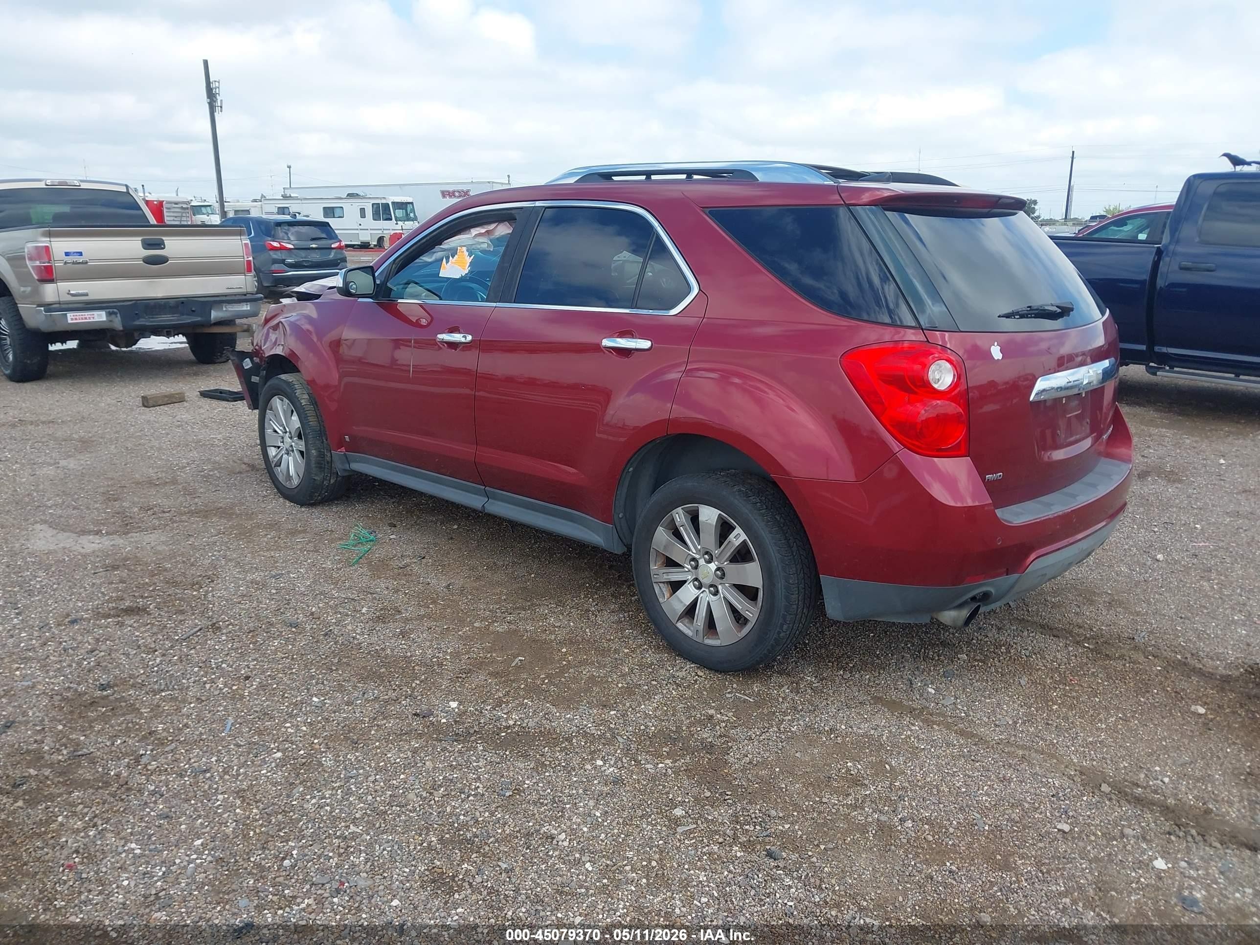 2010 Chevrolet Equinox Ltz Красный vin: 2CNFLGEY3A6224439