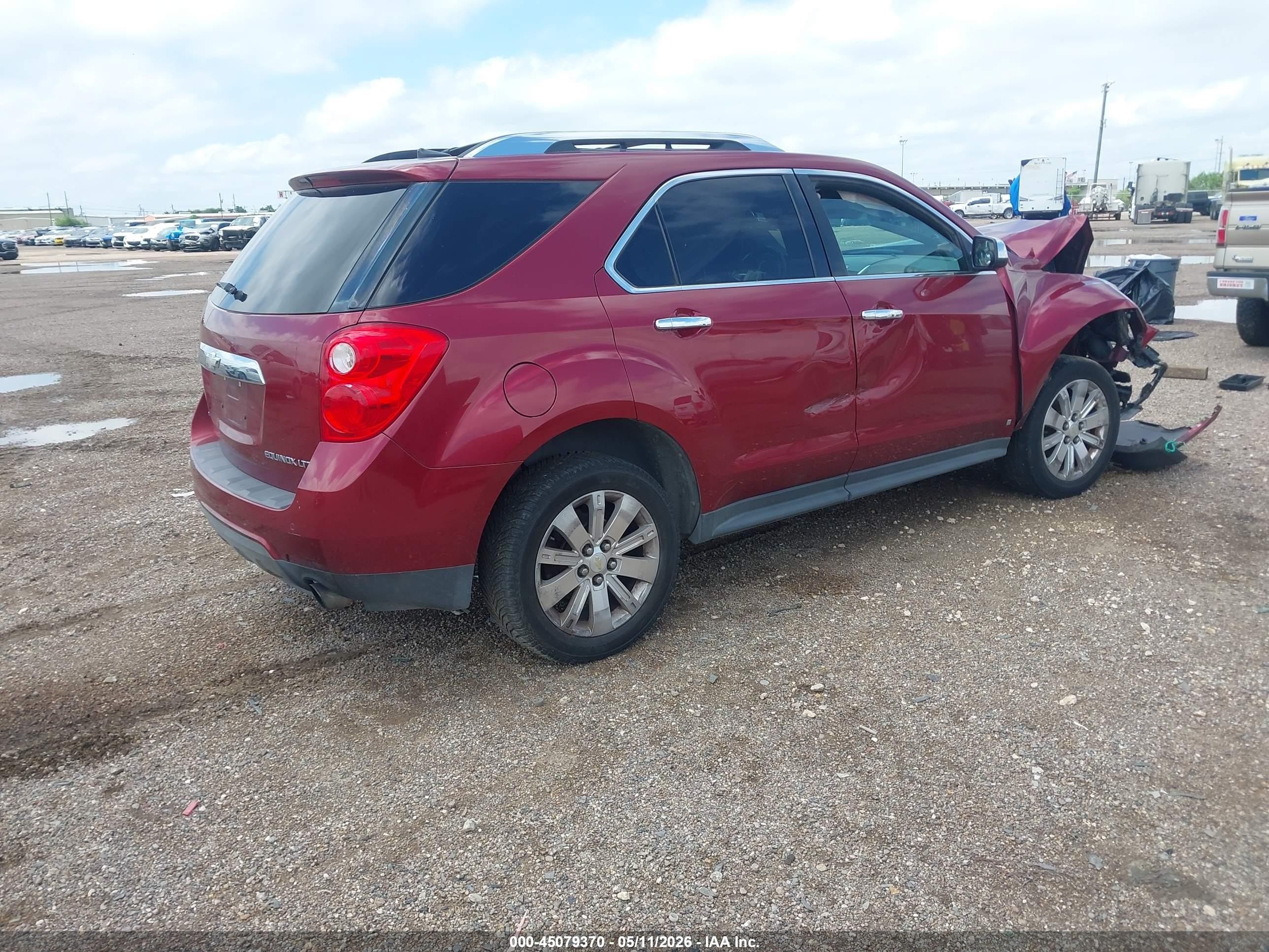 2010 Chevrolet Equinox Ltz Красный vin: 2CNFLGEY3A6224439