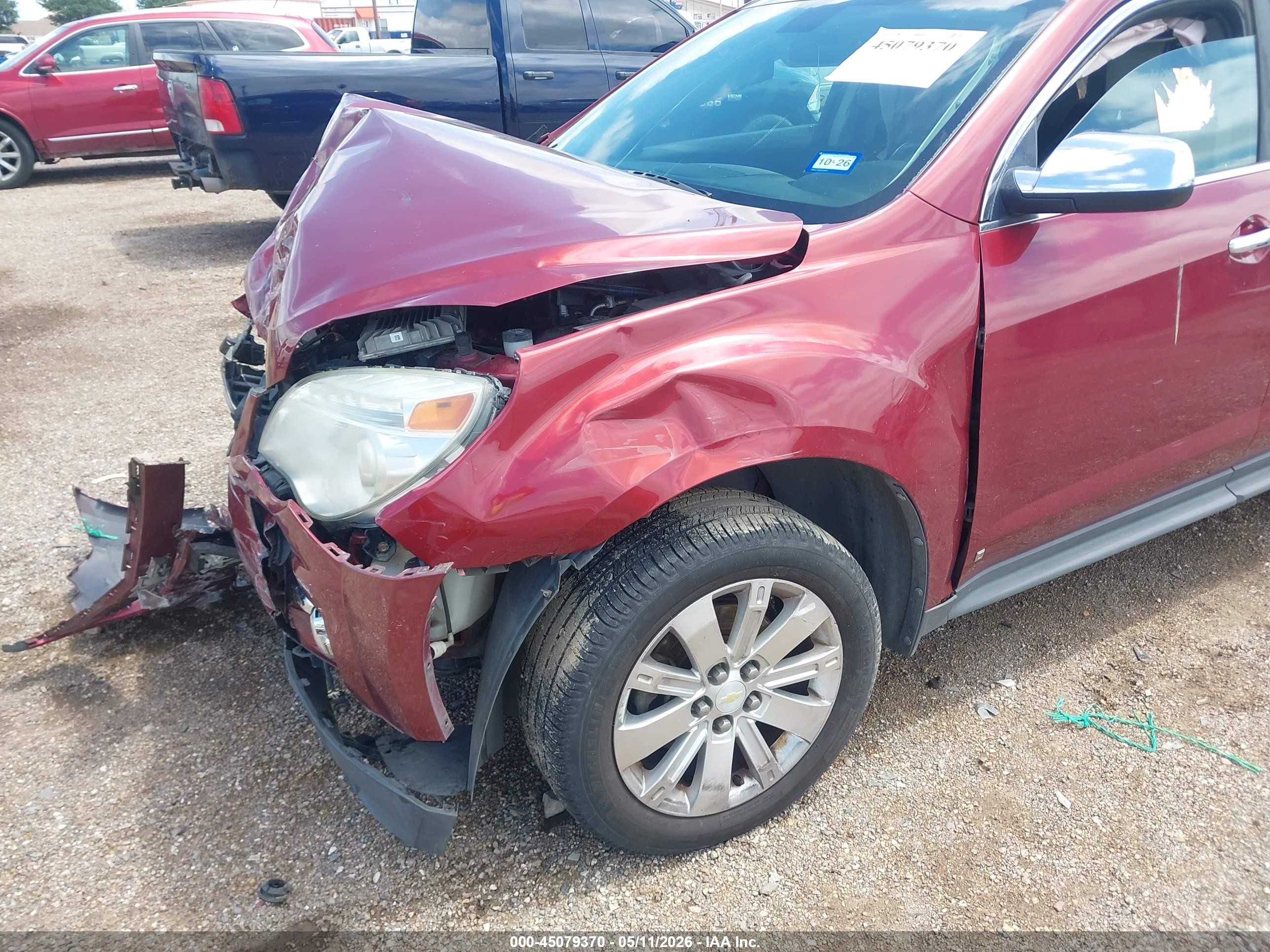 2010 Chevrolet Equinox Ltz Красный vin: 2CNFLGEY3A6224439