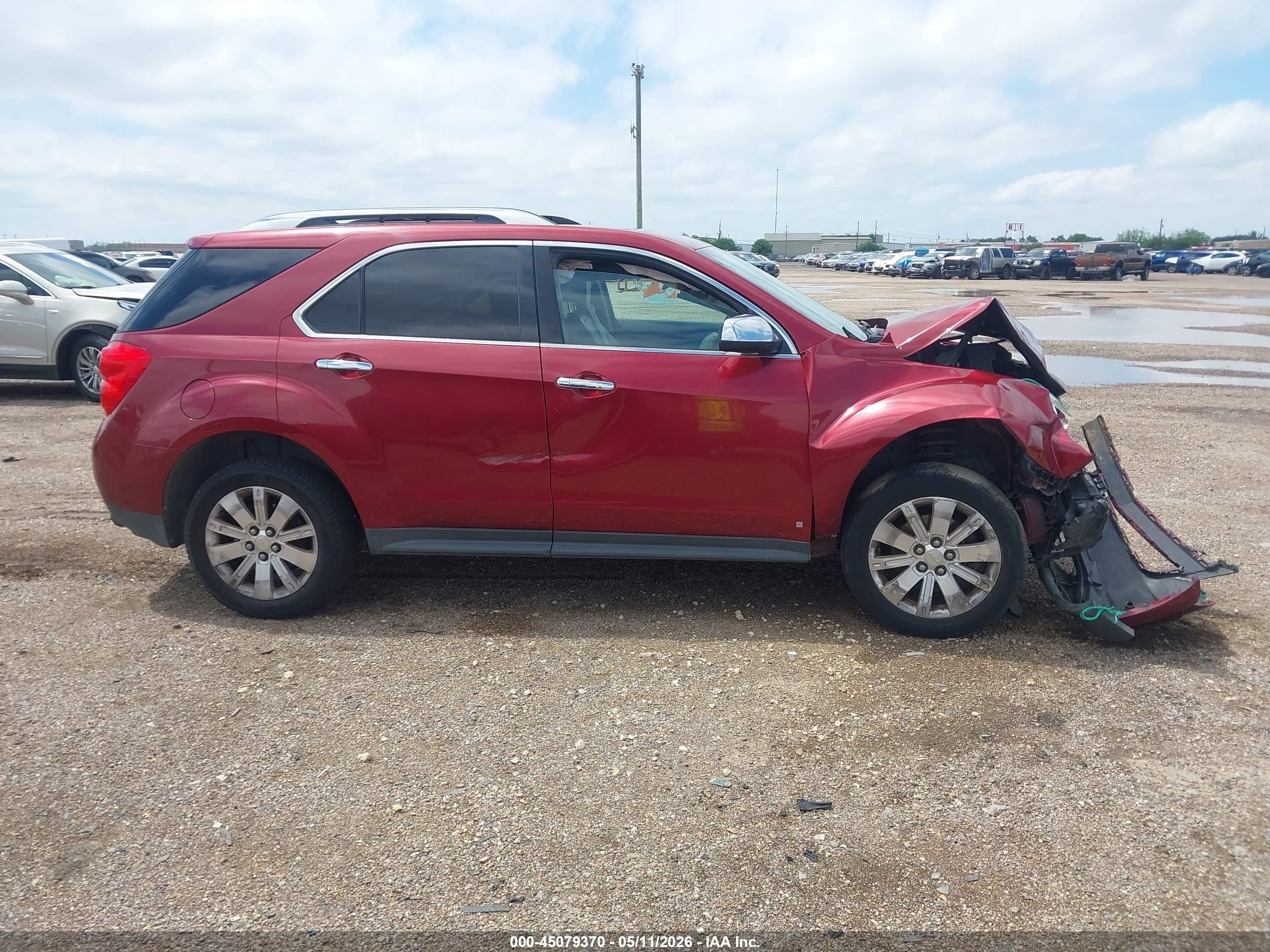 2010 Chevrolet Equinox Ltz Красный vin: 2CNFLGEY3A6224439