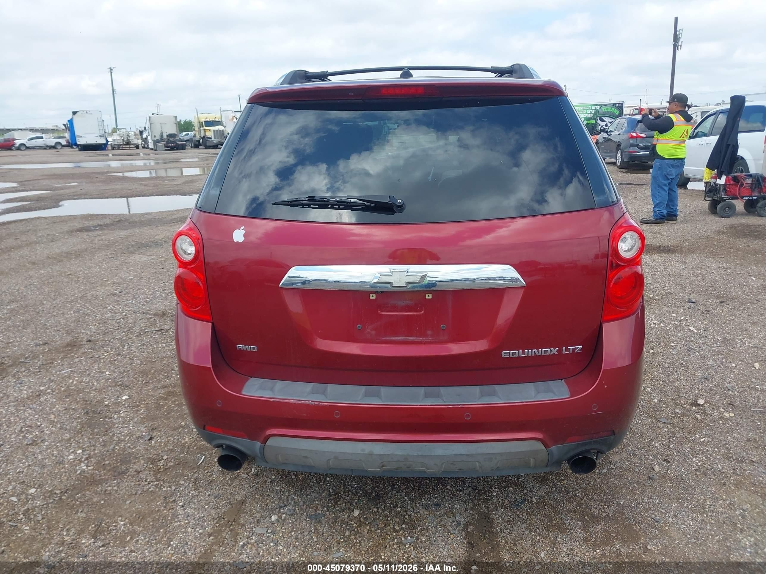 2010 Chevrolet Equinox Ltz Красный vin: 2CNFLGEY3A6224439