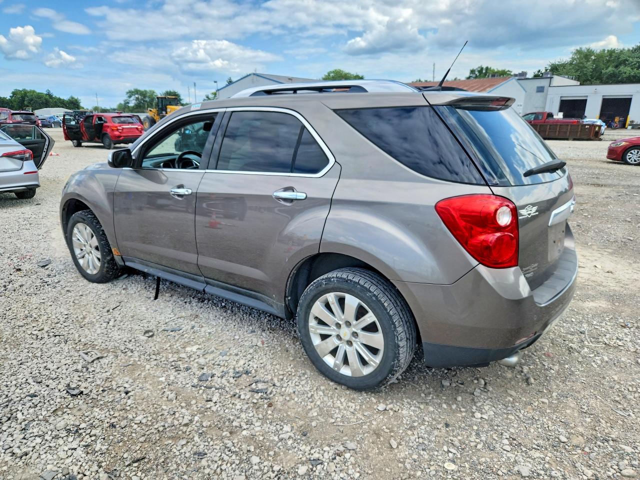 2010 Chevrolet Equinox Ltz Серебряный vin: 2CNFLGEY3A6266495