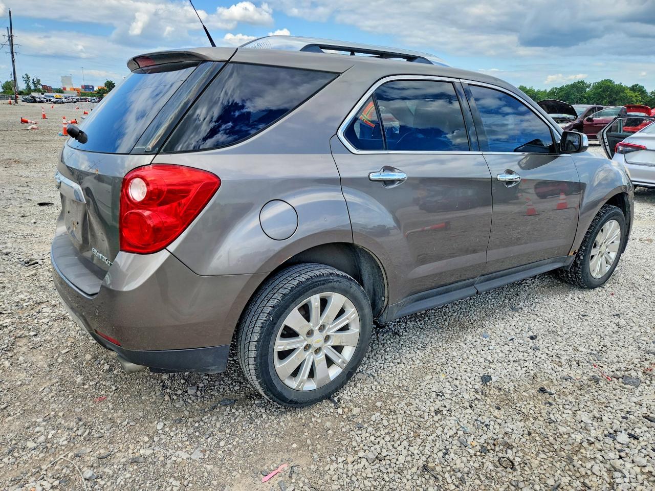 2010 Chevrolet Equinox Ltz Серебряный vin: 2CNFLGEY3A6266495