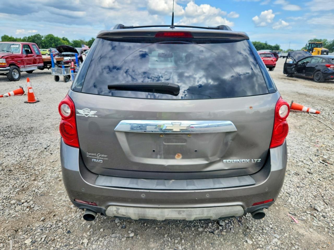 2010 Chevrolet Equinox Ltz Серебряный vin: 2CNFLGEY3A6266495