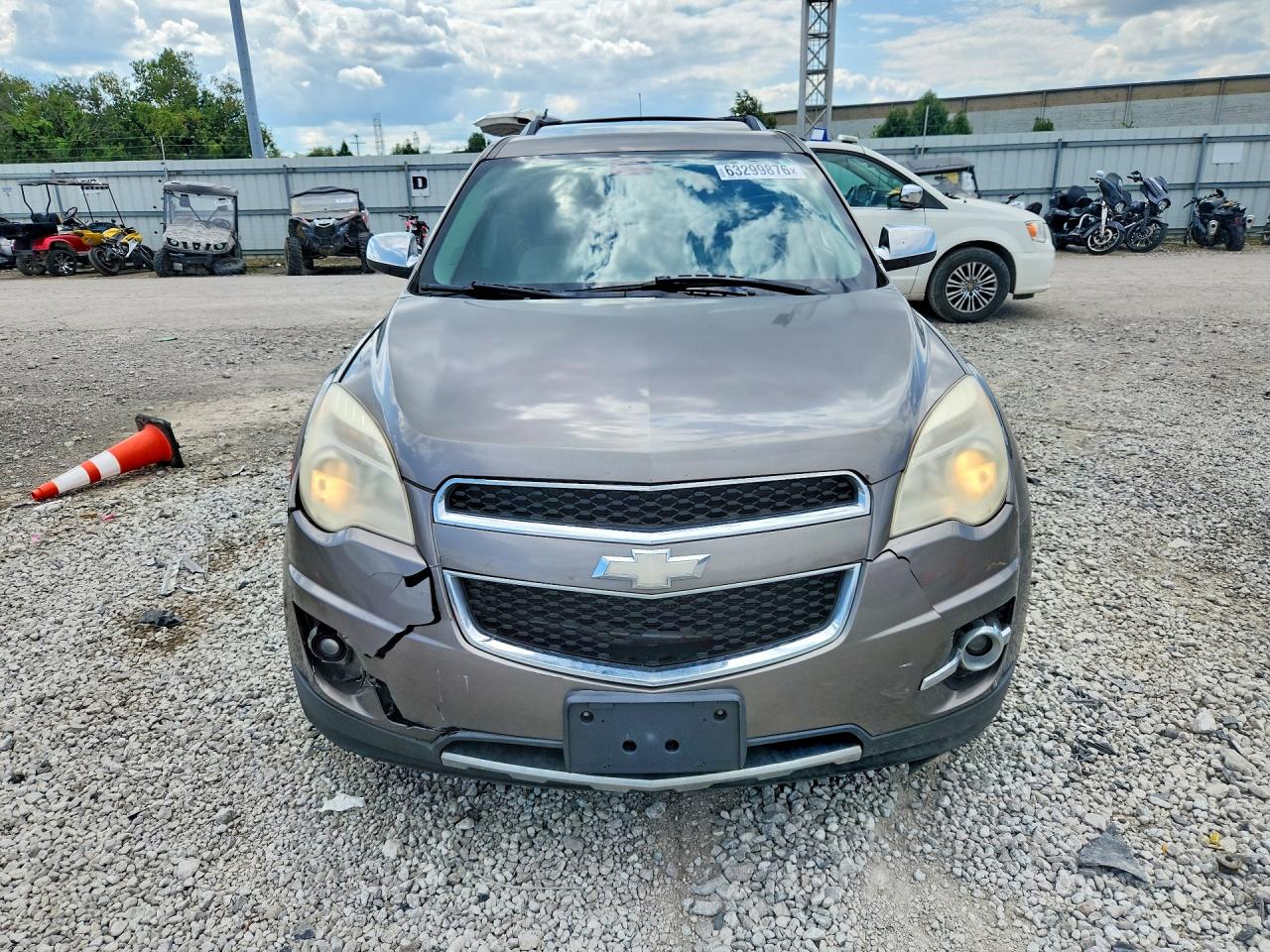 2010 Chevrolet Equinox Ltz Серебряный vin: 2CNFLGEY3A6266495