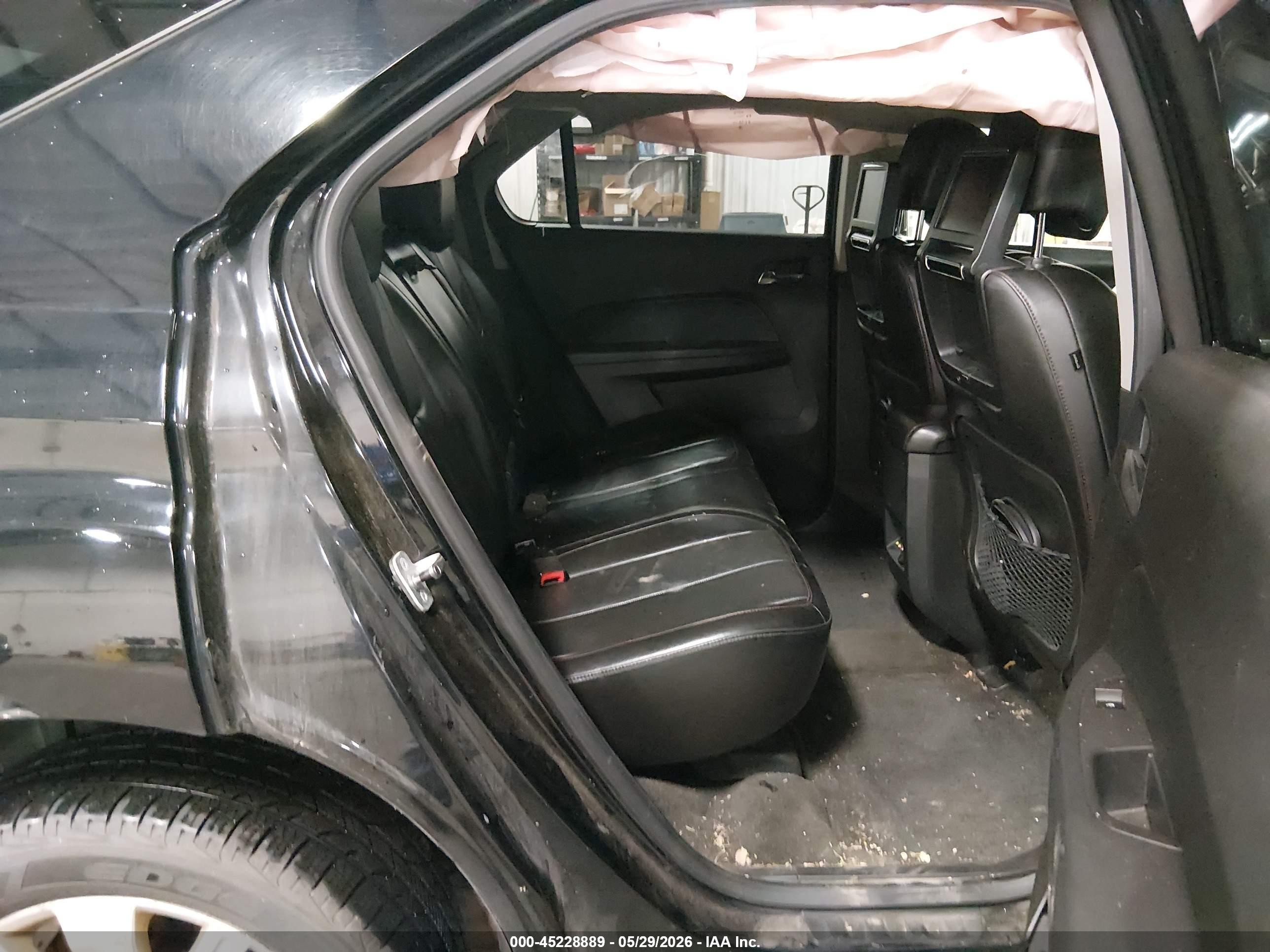 2010 Chevrolet Equinox Ltz Black vin: 2CNFLGEY5A6243252