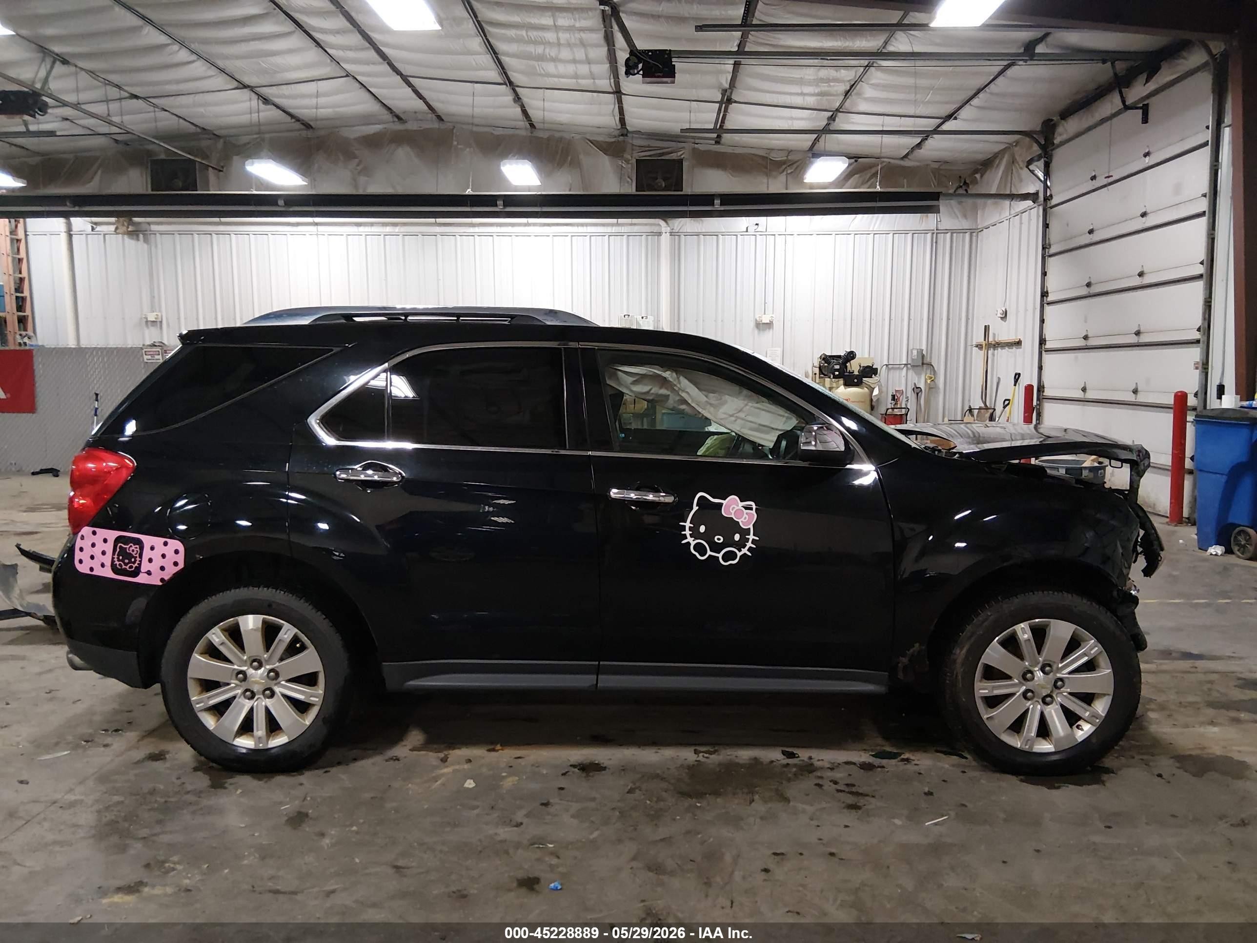 2010 Chevrolet Equinox Ltz Black vin: 2CNFLGEY5A6243252