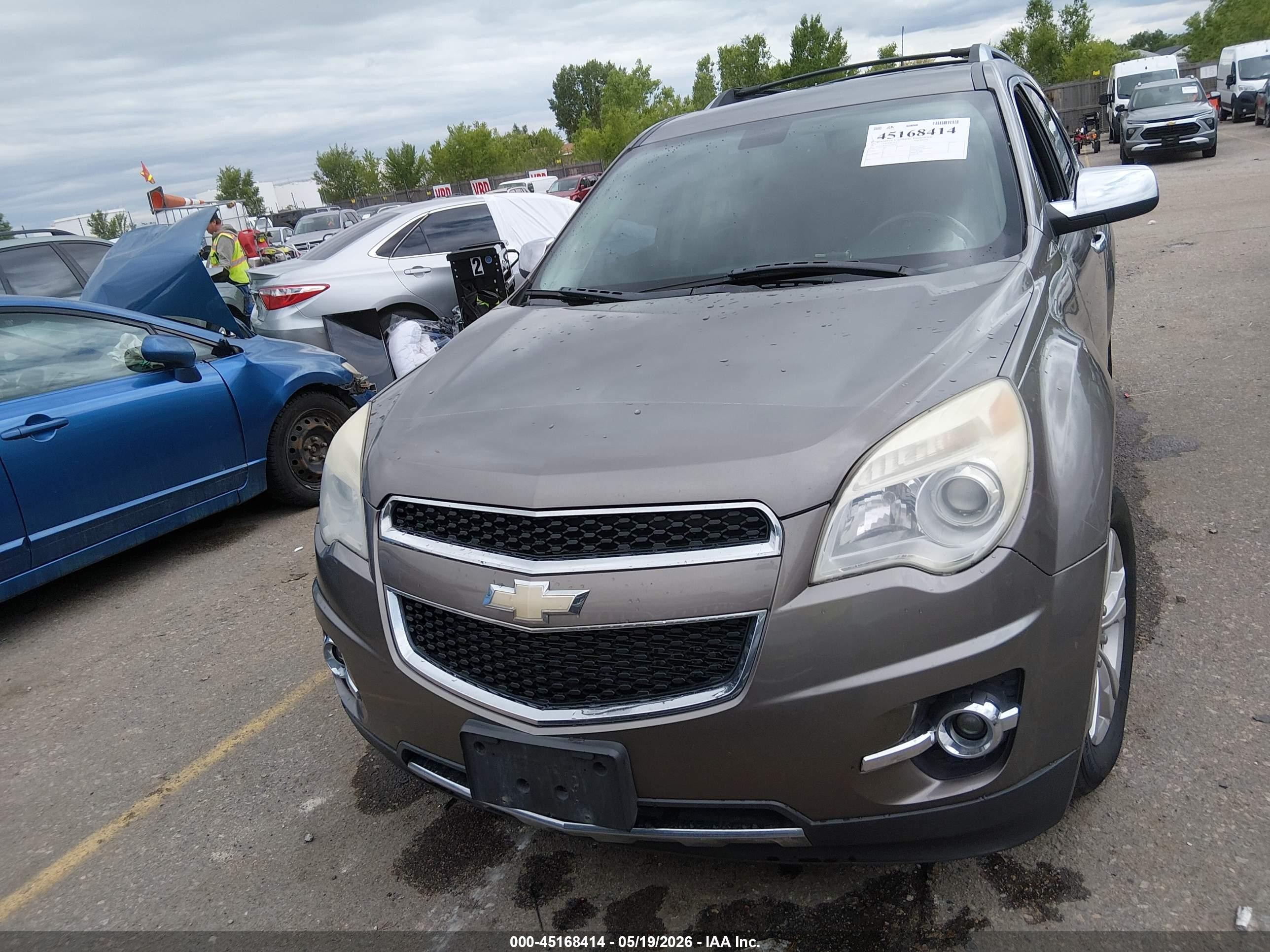 2010 Chevrolet Equinox Ltz Gray vin: 2CNFLGEY7A6298303