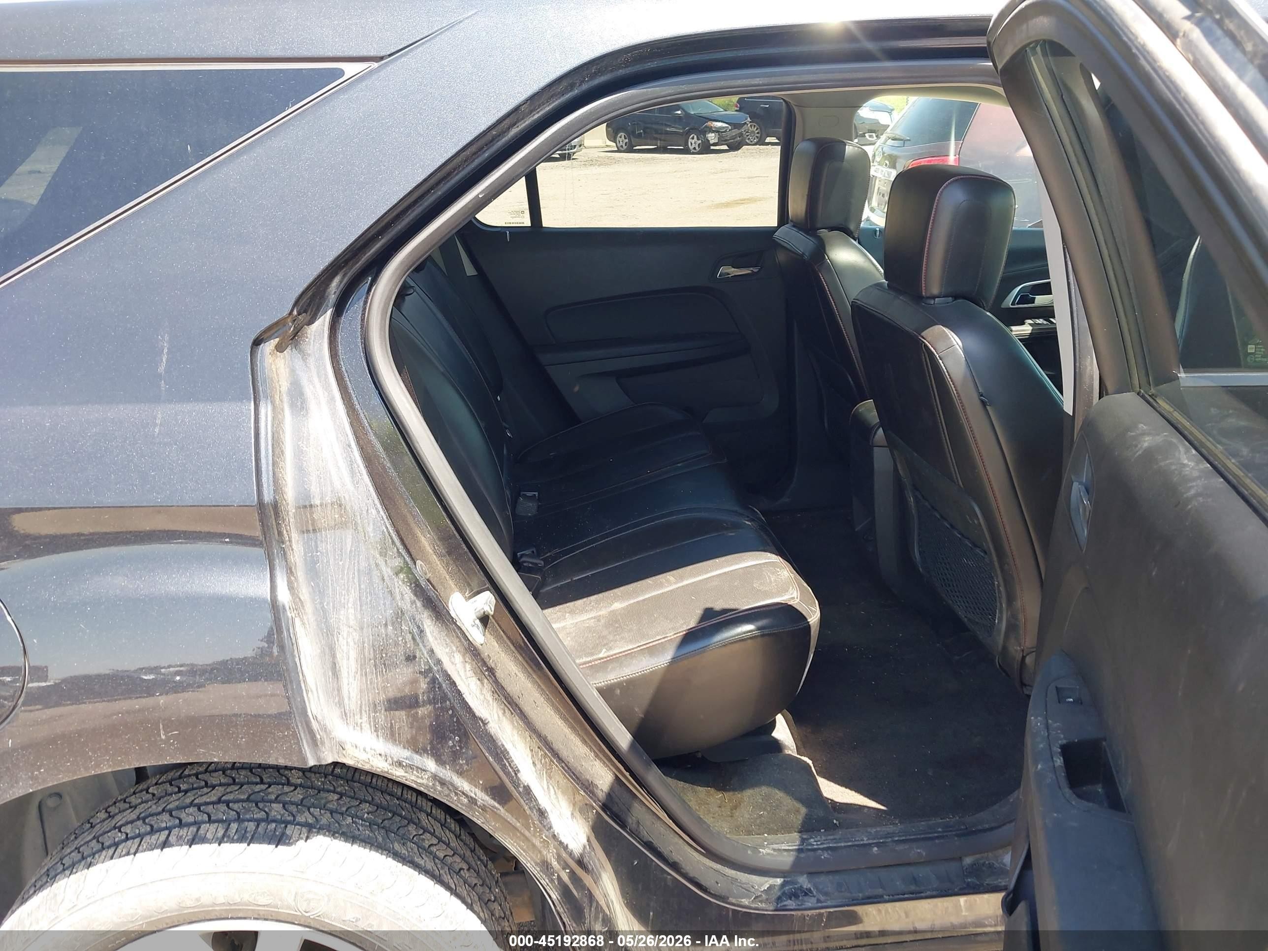 2010 Chevrolet Equinox Ltz Black vin: 2CNFLGEY8A6219625