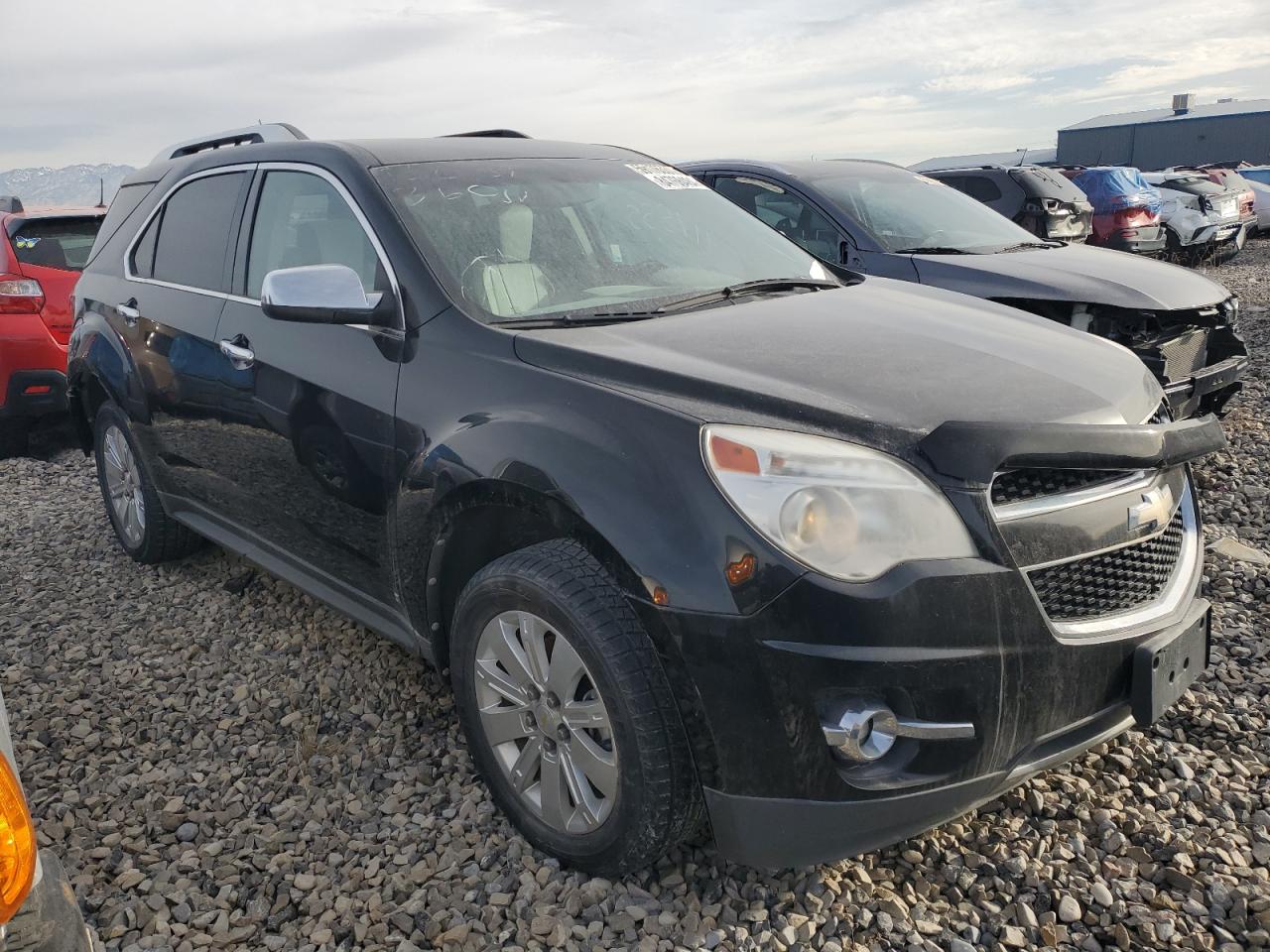 2010 Chevrolet Equinox Ltz Black vin: 2CNFLGEY9A6206835