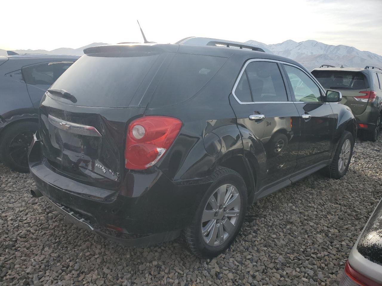 2010 Chevrolet Equinox Ltz Black vin: 2CNFLGEY9A6206835