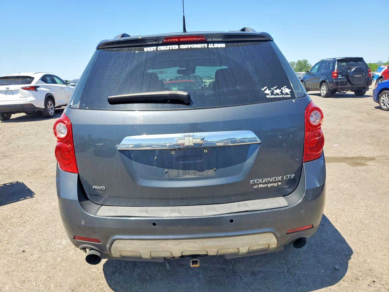 2010 Chevrolet Equinox Ltz Серый vin: 2CNFLGEY9A6354404