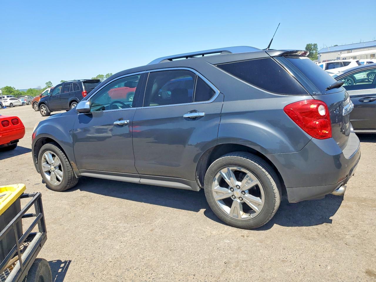 2010 Chevrolet Equinox Ltz Серый vin: 2CNFLGEY9A6354404