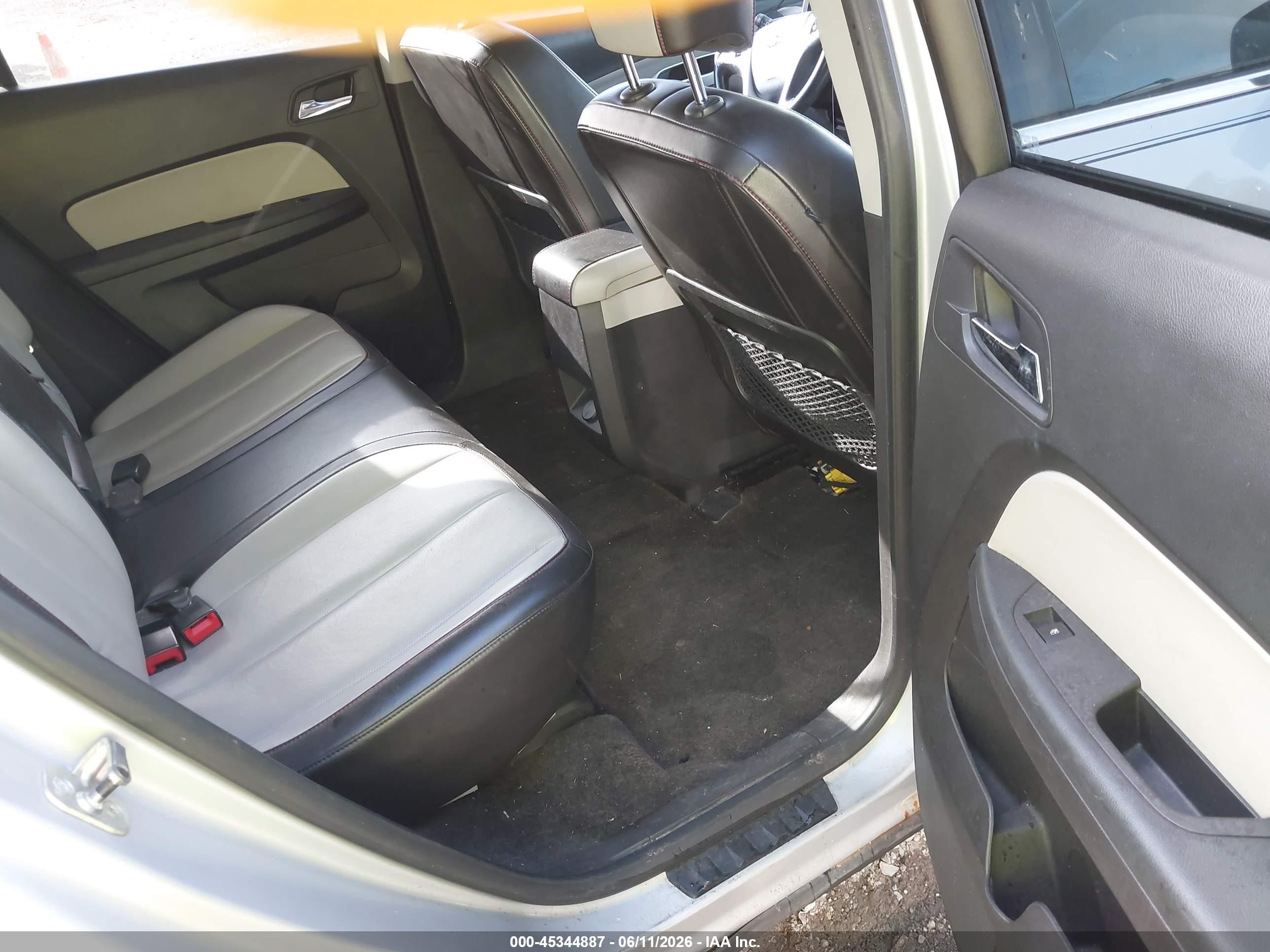2010 Chevrolet Equinox Ltz Silver vin: 2CNFLGEY9A6383885