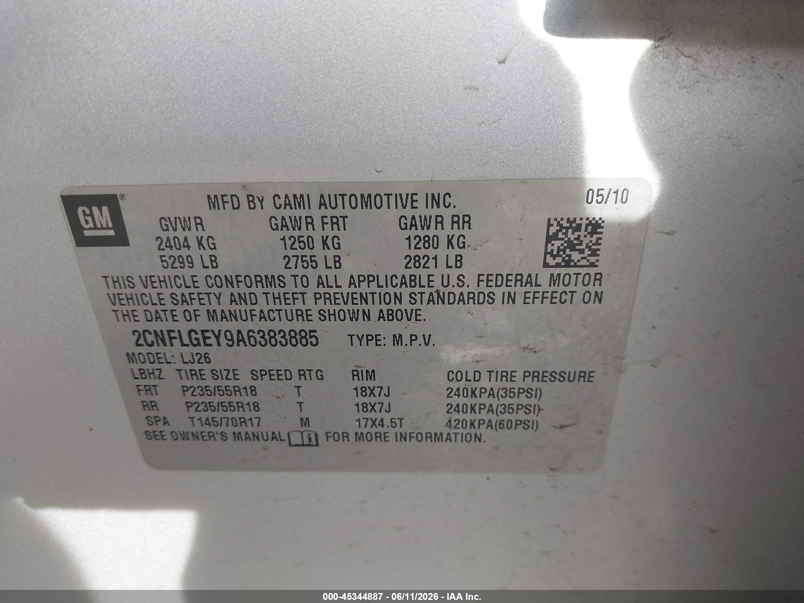 2010 Chevrolet Equinox Ltz Silver vin: 2CNFLGEY9A6383885