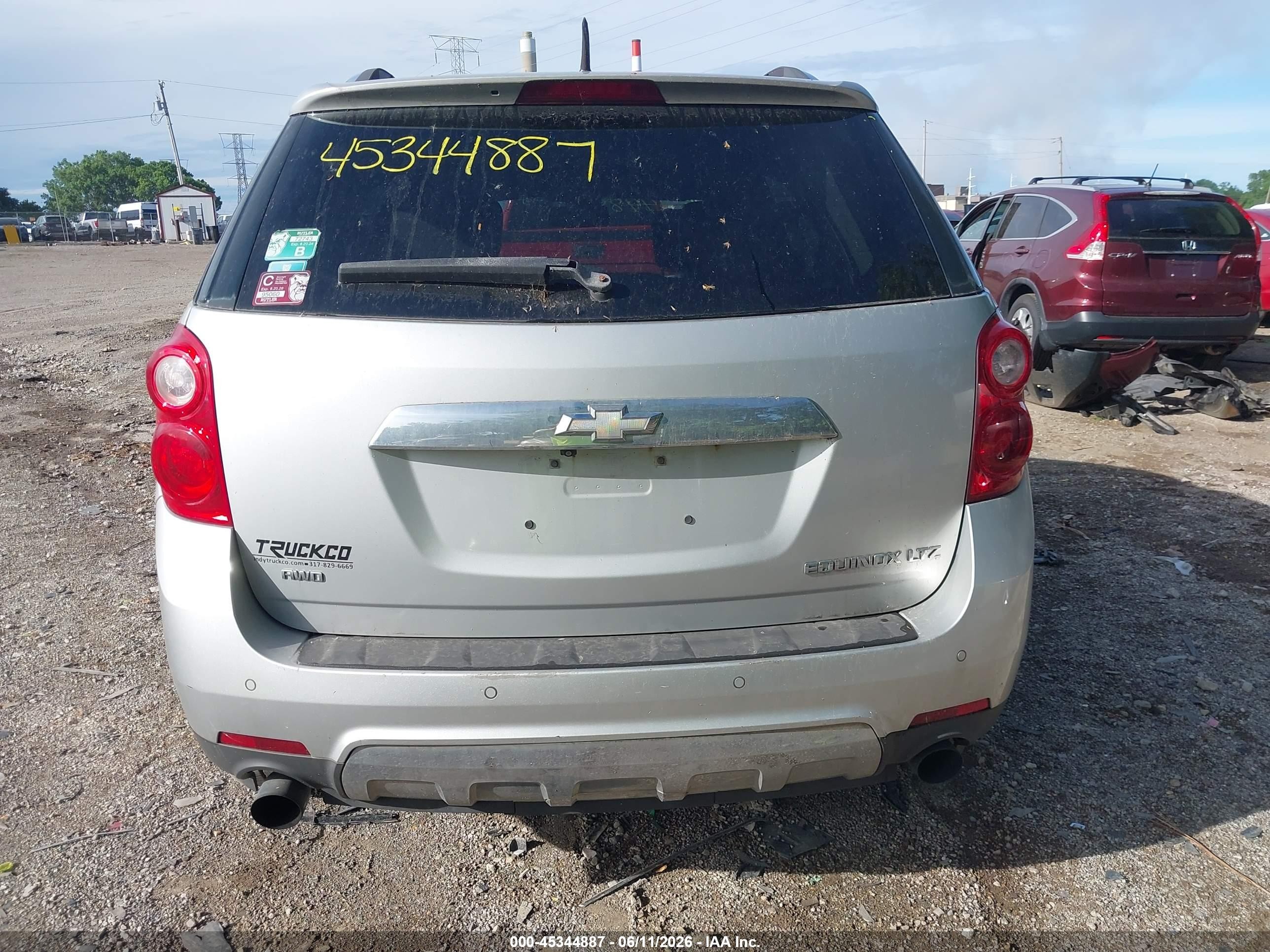 2010 Chevrolet Equinox Ltz Silver vin: 2CNFLGEY9A6383885