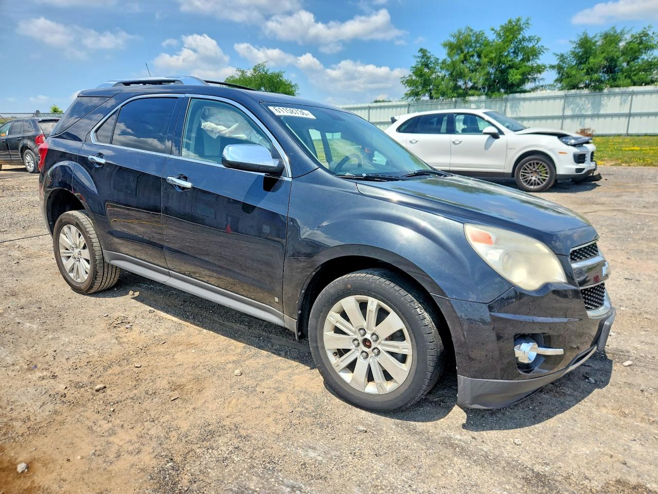2010 Chevrolet Equinox Ltz Black vin: 2CNFLGEYXA6210375