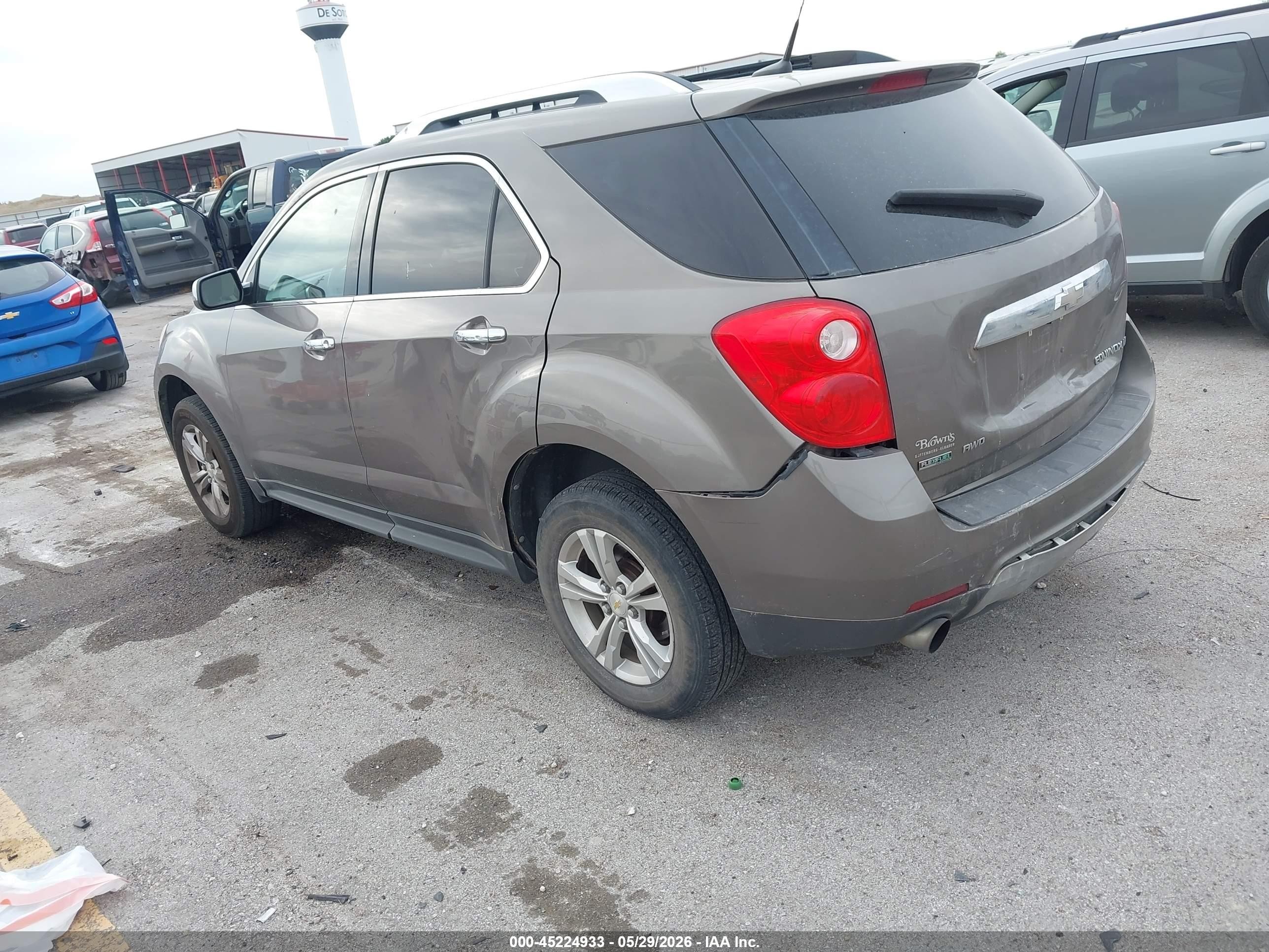 2011 Chevrolet Equinox 2lt Золотой vin: 2CNFLNE50B6274730