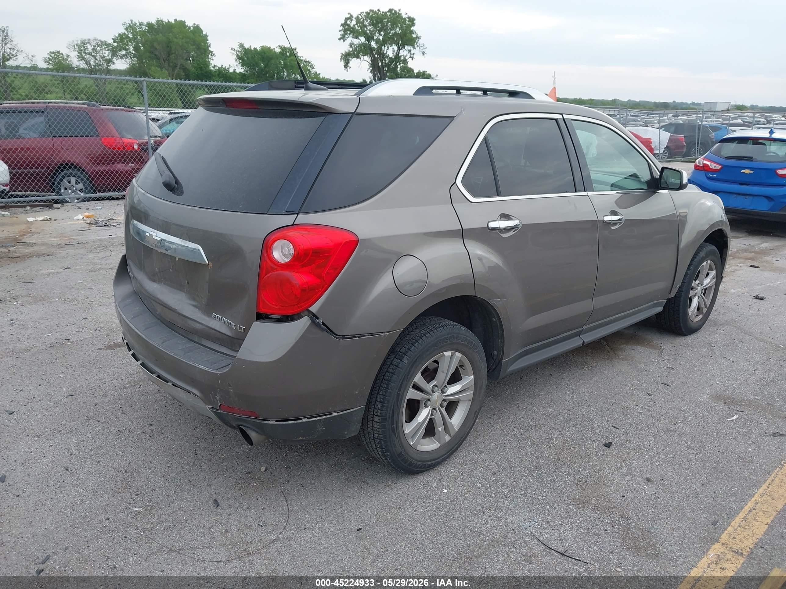 2011 Chevrolet Equinox 2lt Золотой vin: 2CNFLNE50B6274730