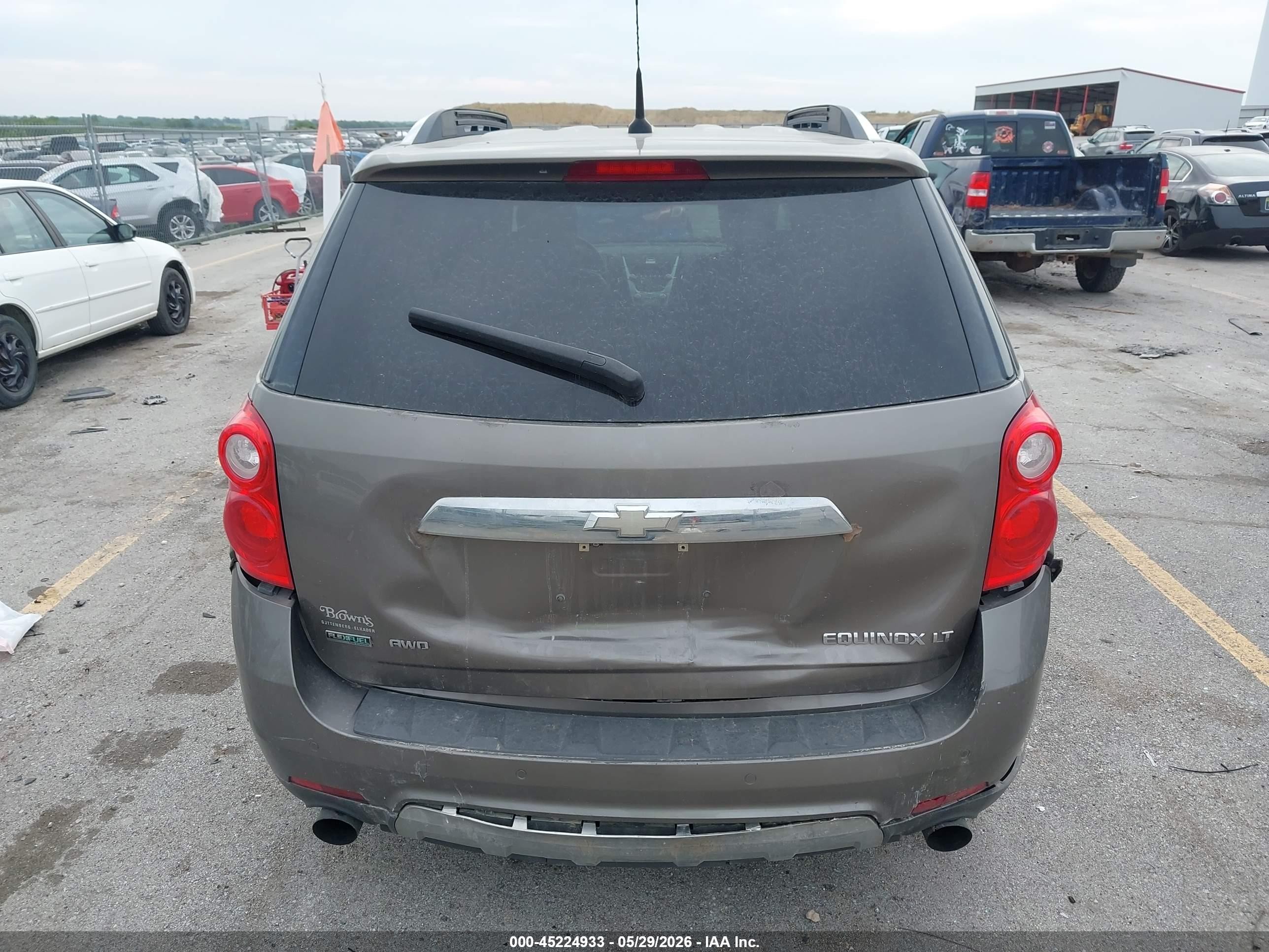 2011 Chevrolet Equinox 2lt Золотой vin: 2CNFLNE50B6274730