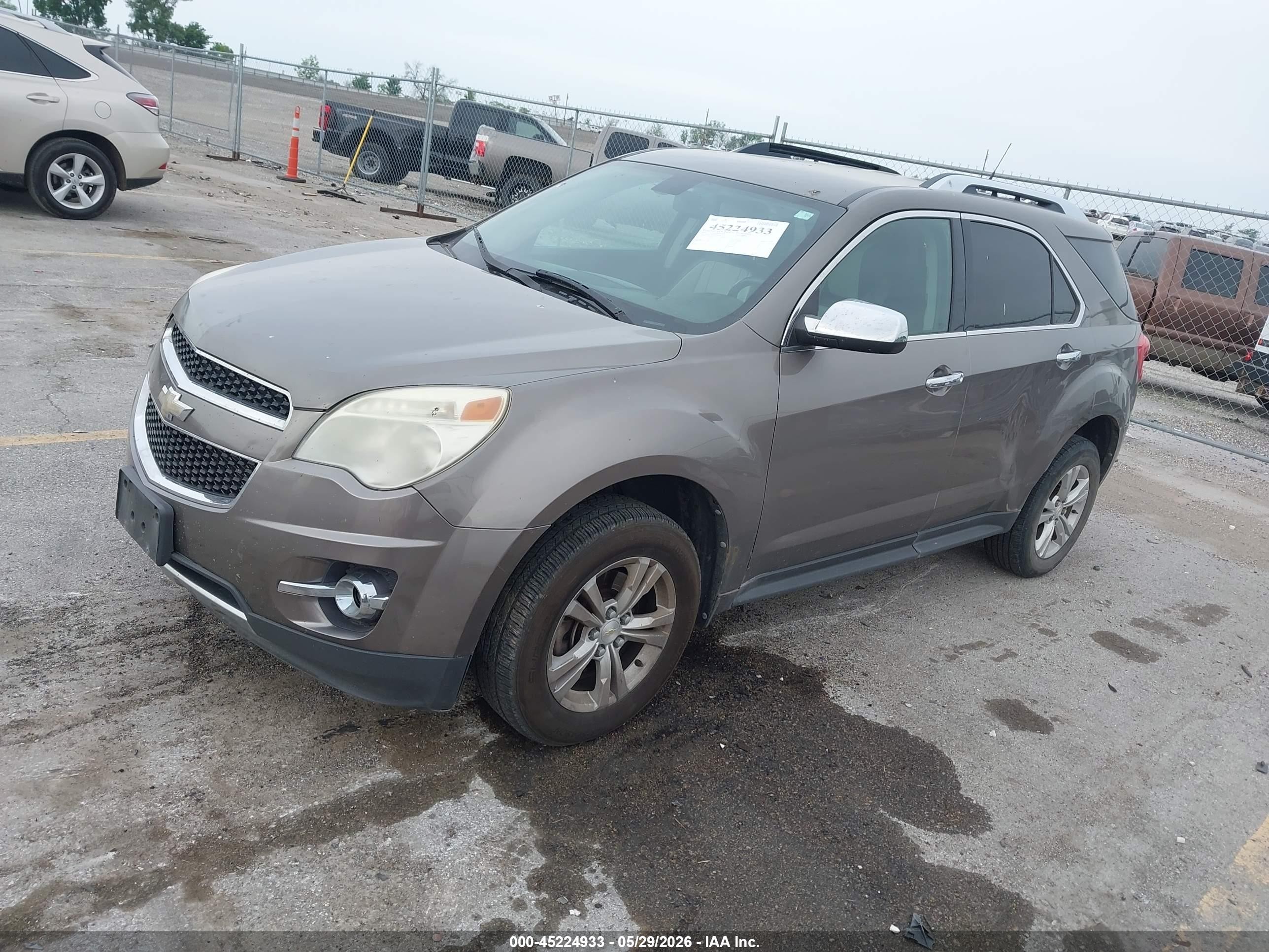 2011 Chevrolet Equinox 2lt Золотой vin: 2CNFLNE50B6274730