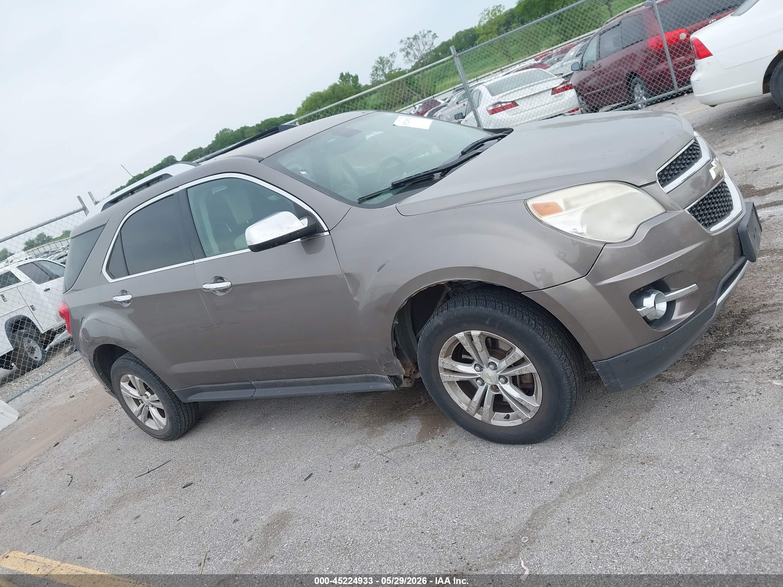 2011 Chevrolet Equinox 2lt Золотой vin: 2CNFLNE50B6274730