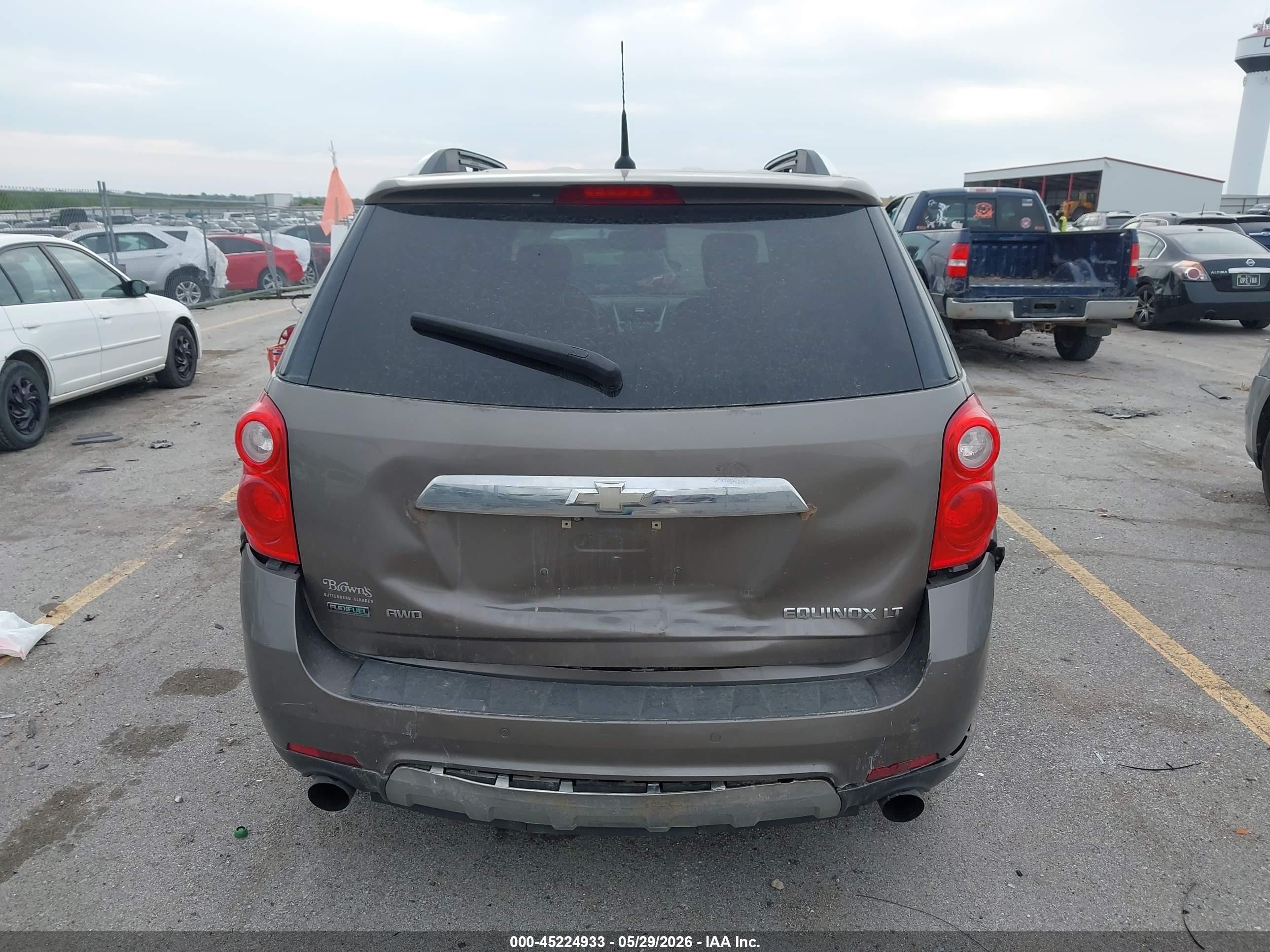 2011 Chevrolet Equinox 2lt Золотой vin: 2CNFLNE50B6274730