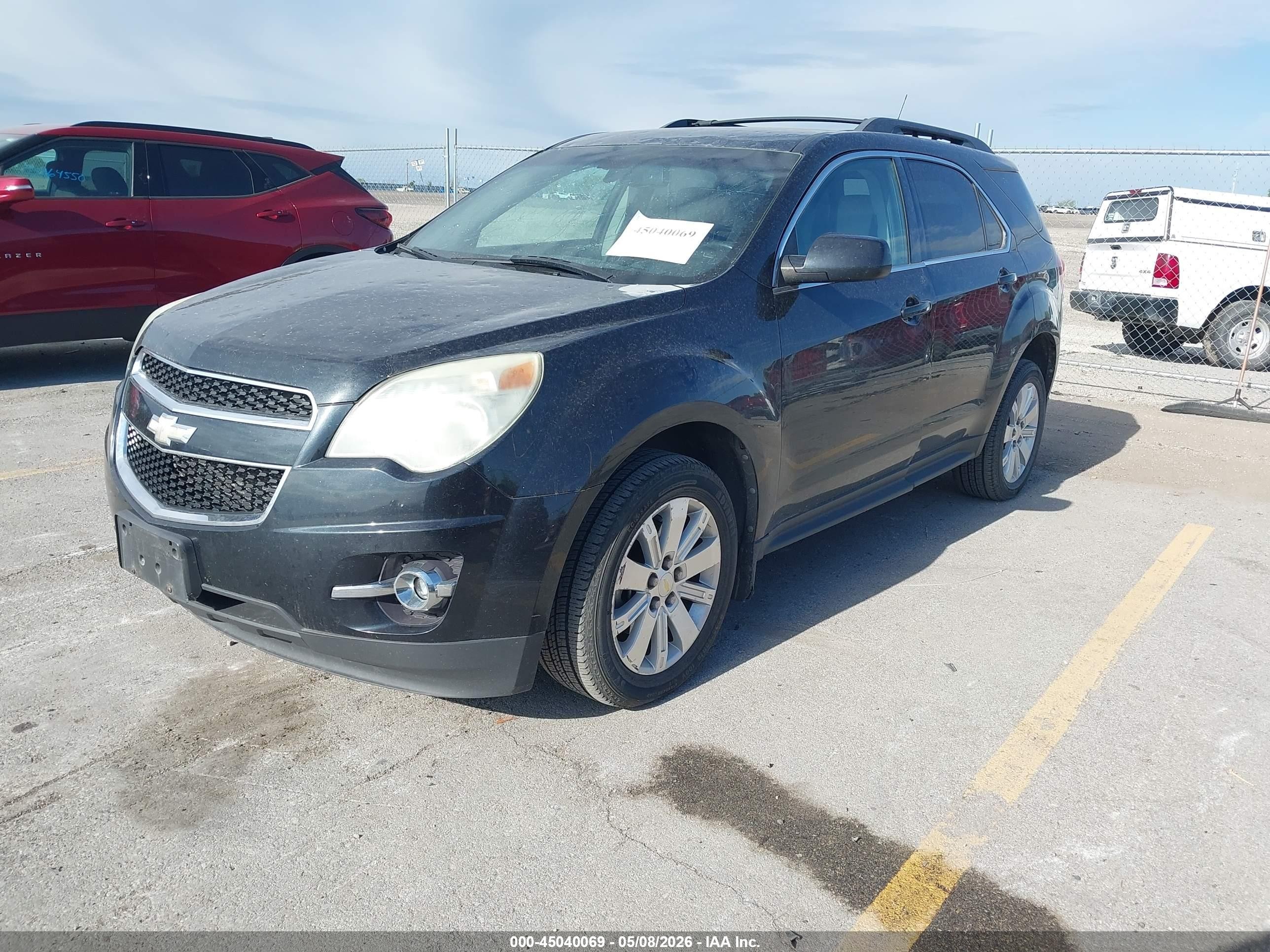 2011 Chevrolet Equinox 2lt Черный vin: 2CNFLNE50B6386296