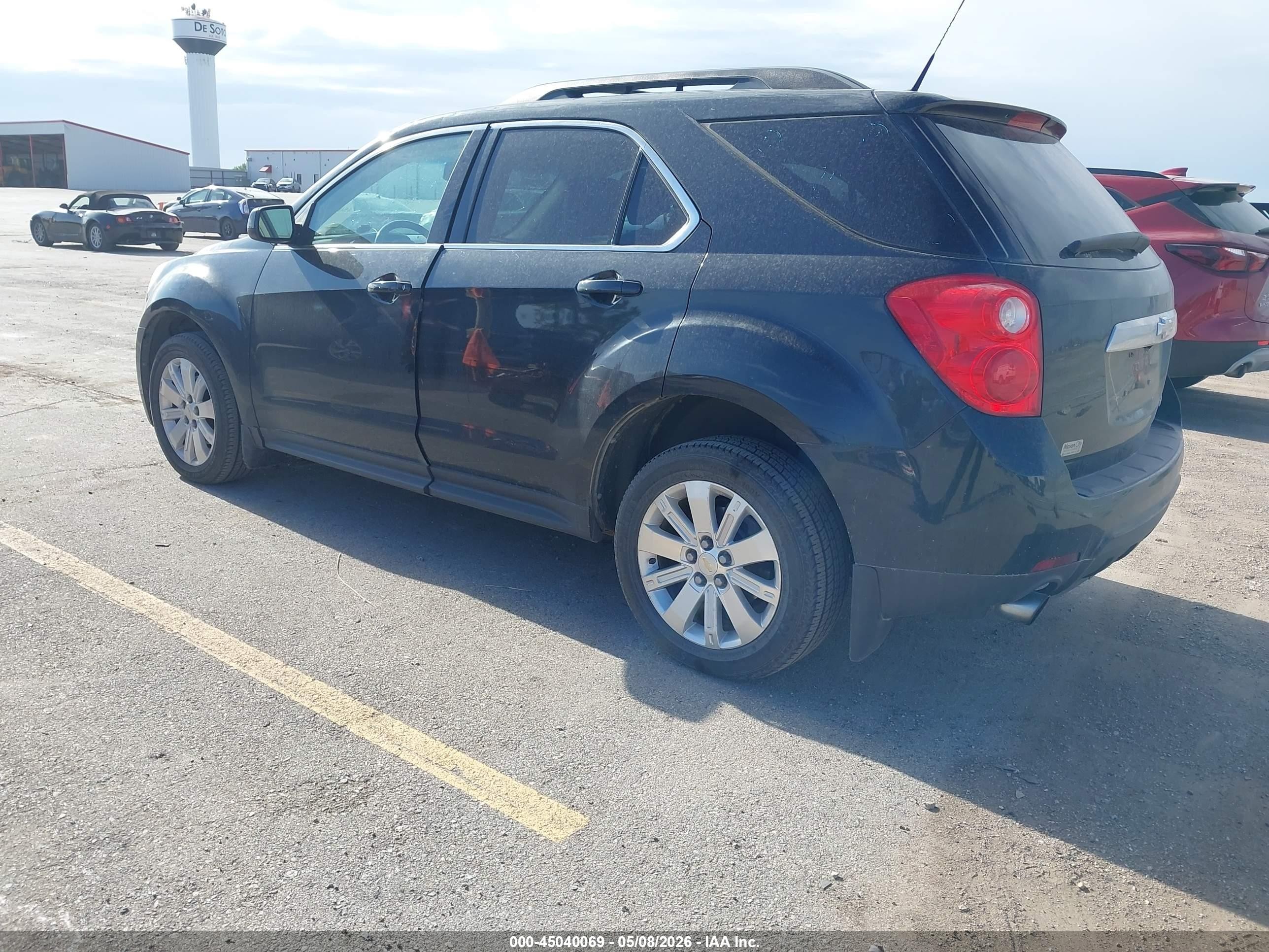 2011 Chevrolet Equinox 2lt Черный vin: 2CNFLNE50B6386296