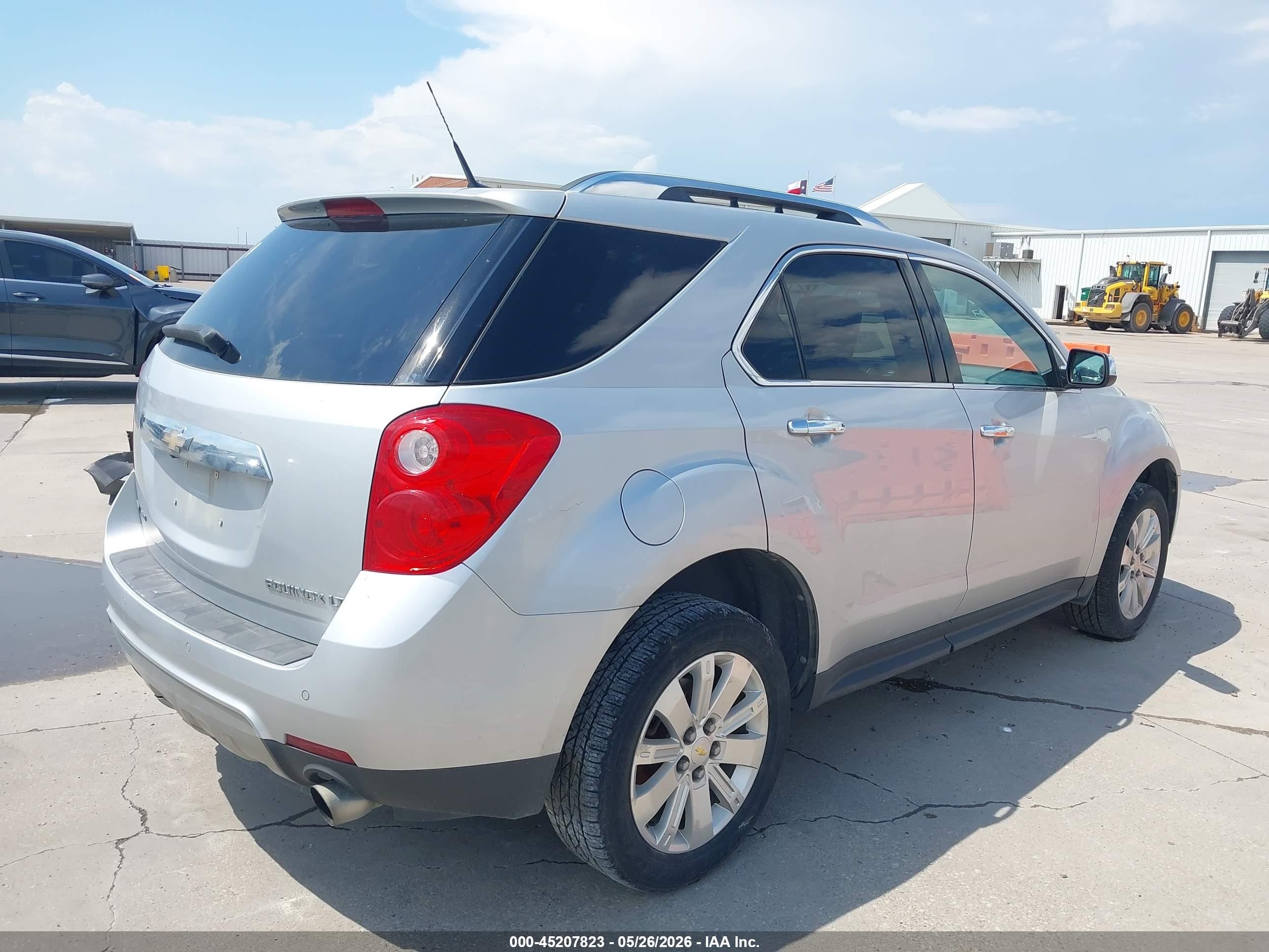 2011 Chevrolet Equinox 2lt Silver vin: 2CNFLNE52B6385229