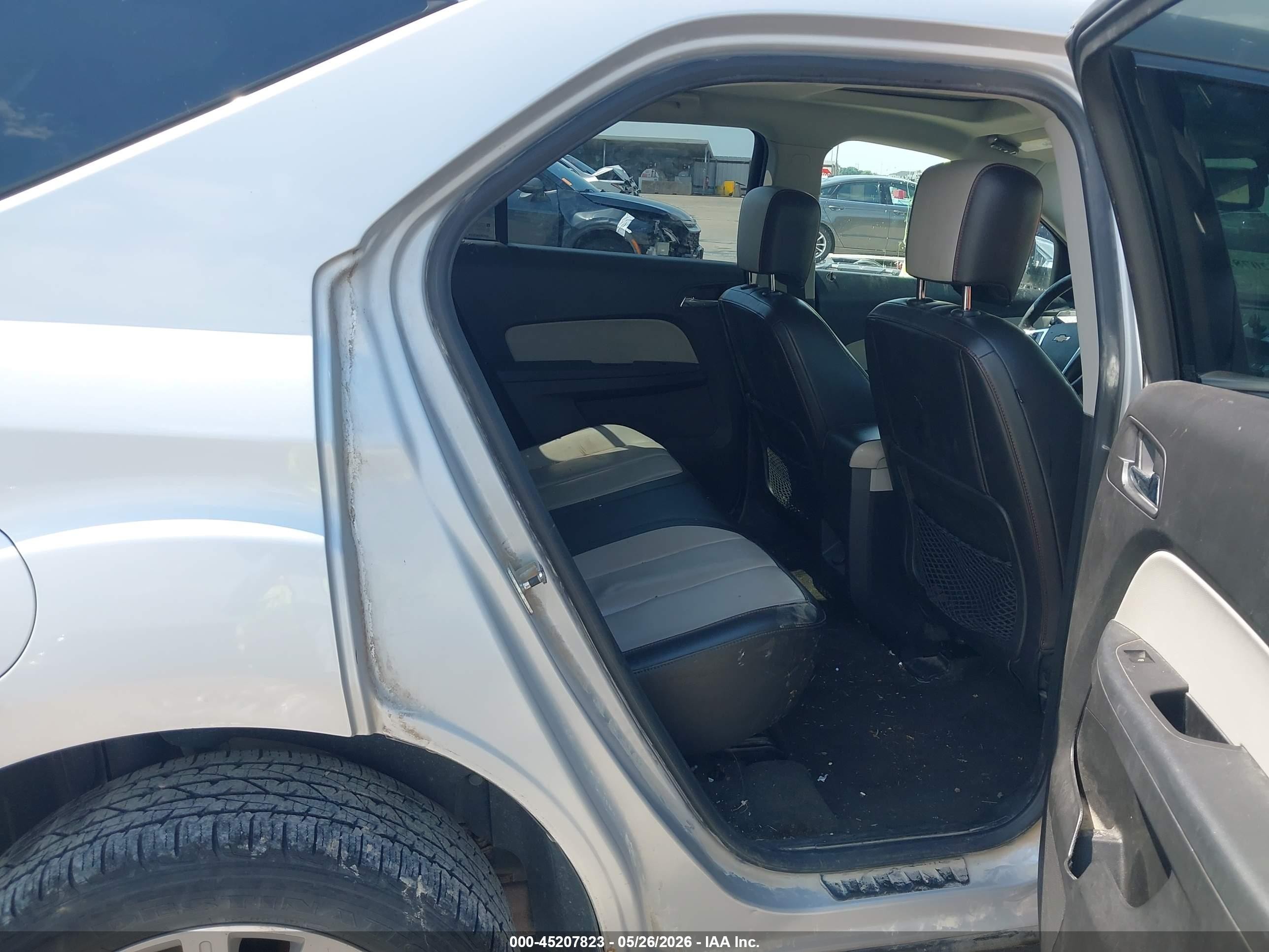 2011 Chevrolet Equinox 2lt Silver vin: 2CNFLNE52B6385229