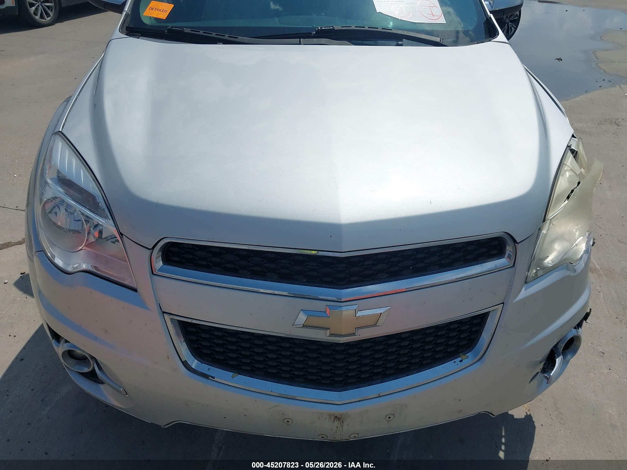 2011 Chevrolet Equinox 2lt Silver vin: 2CNFLNE52B6385229