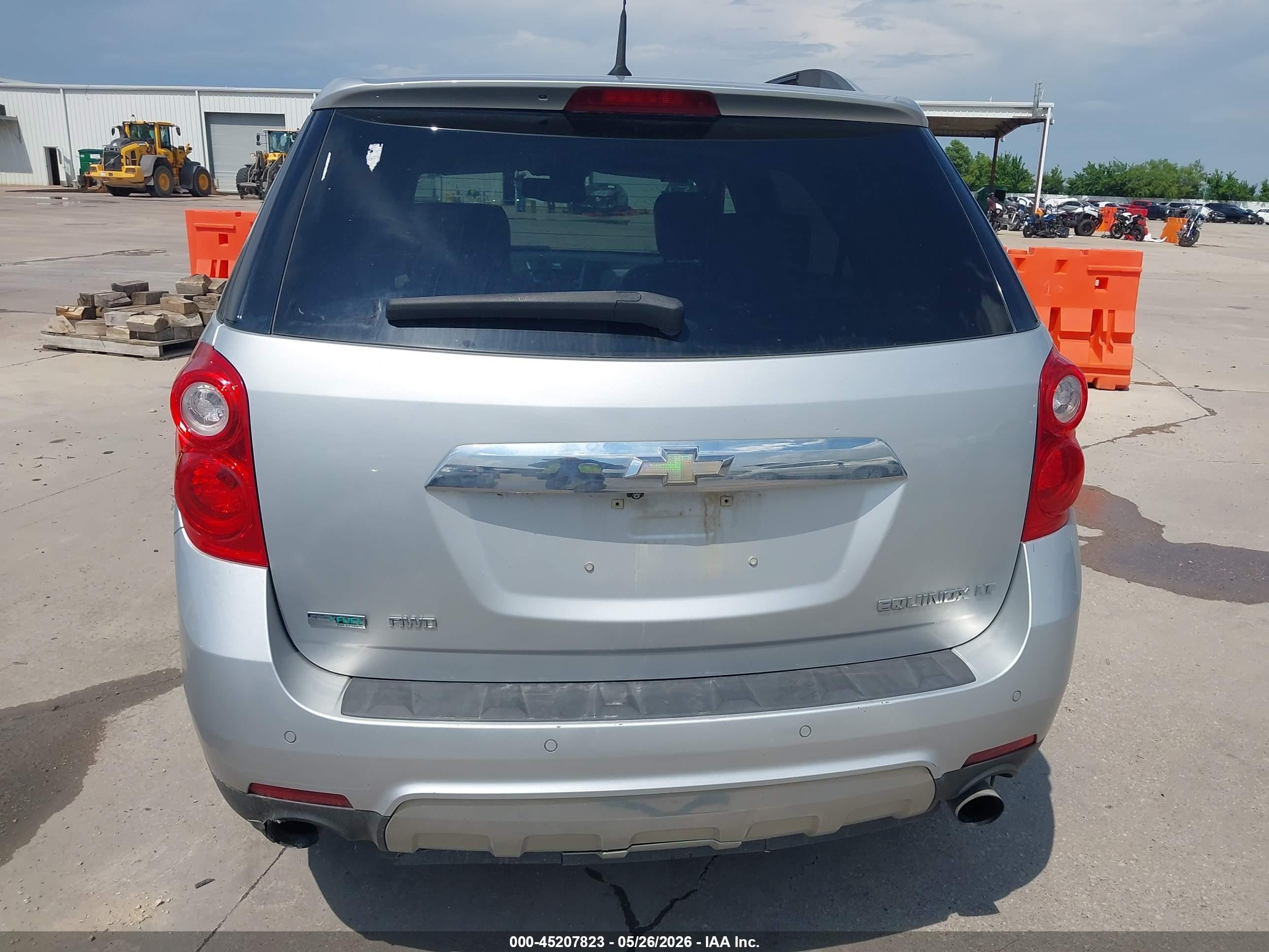 2011 Chevrolet Equinox 2lt Silver vin: 2CNFLNE52B6385229