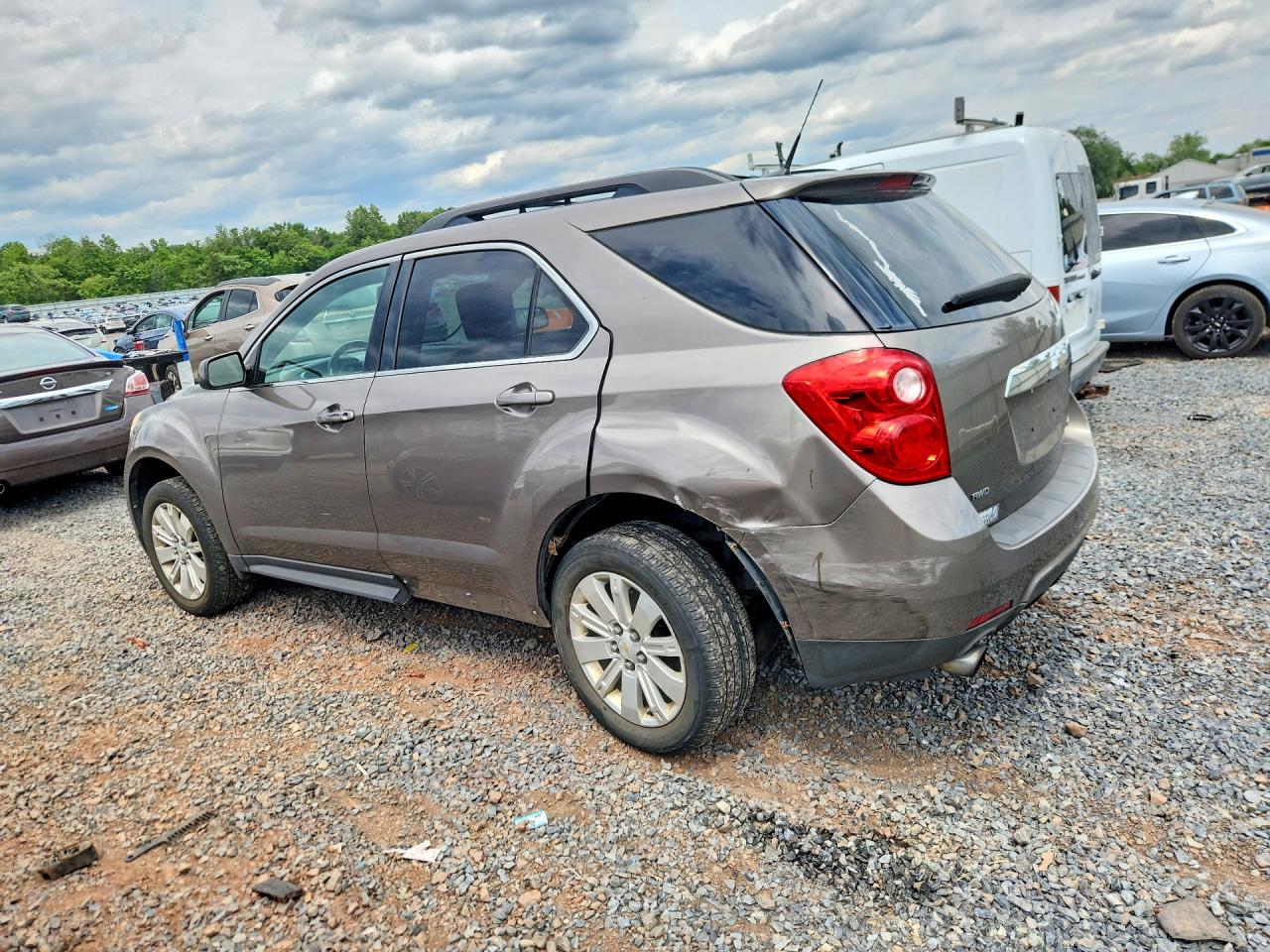 2011 Chevrolet Equinox Lt Tan vin: 2CNFLNE52B6402921