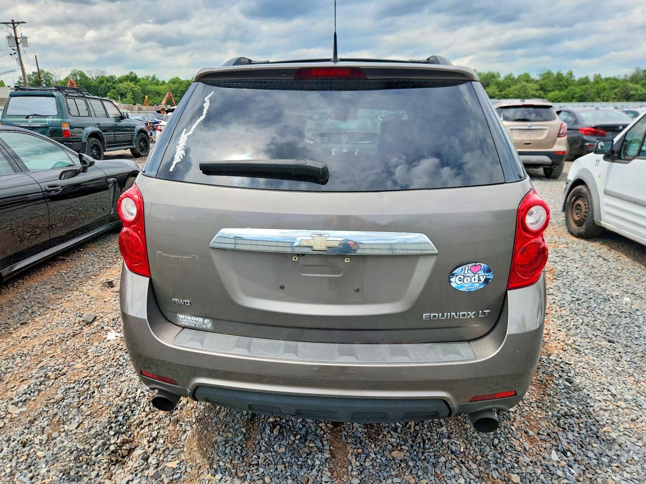 2011 Chevrolet Equinox Lt Tan vin: 2CNFLNE52B6402921