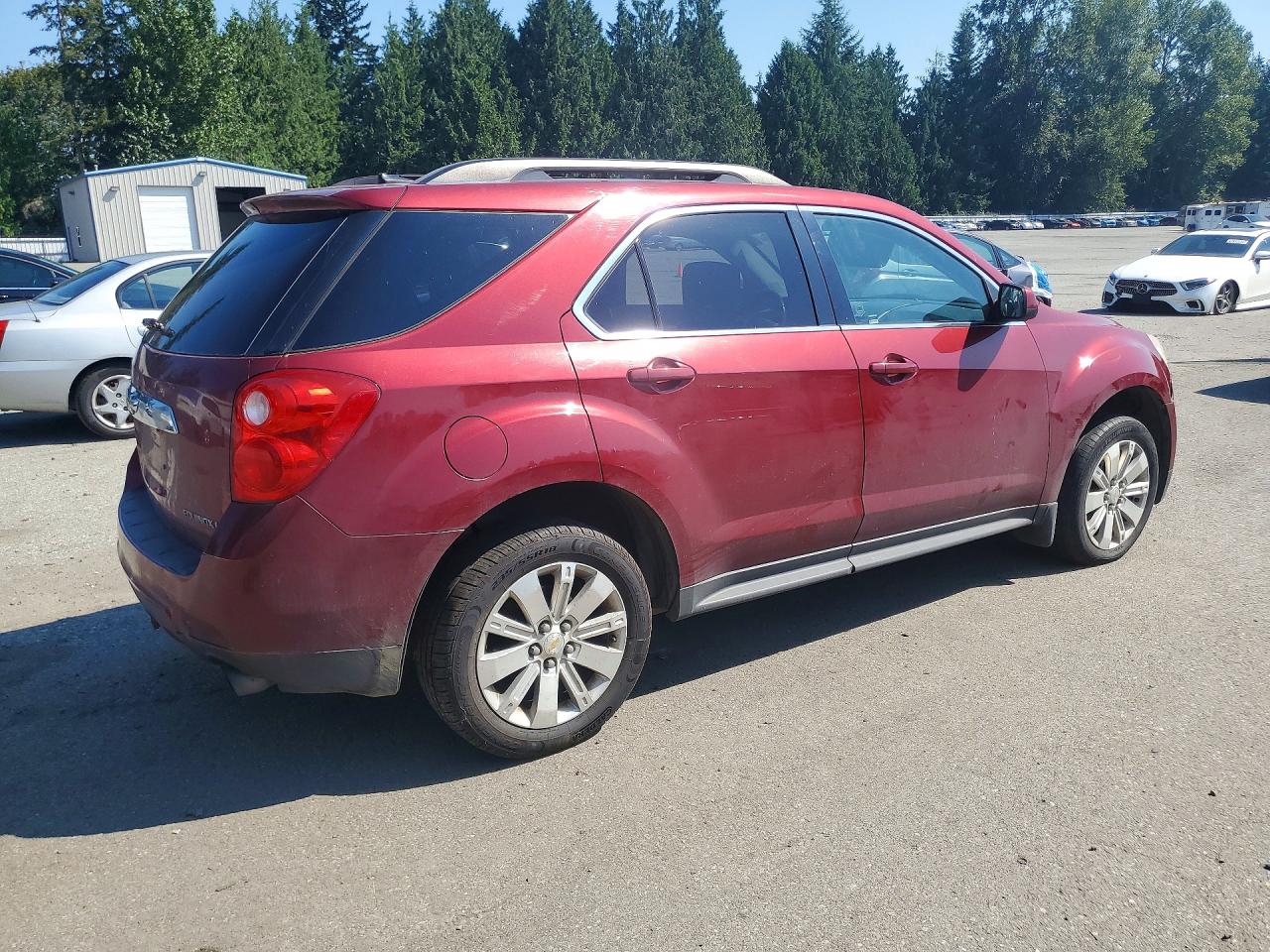 2011 Chevrolet Equinox Lt Maroon vin: 2CNFLNE54B6284239