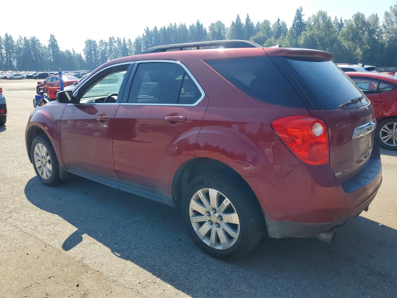 2011 Chevrolet Equinox Lt Maroon vin: 2CNFLNE54B6284239