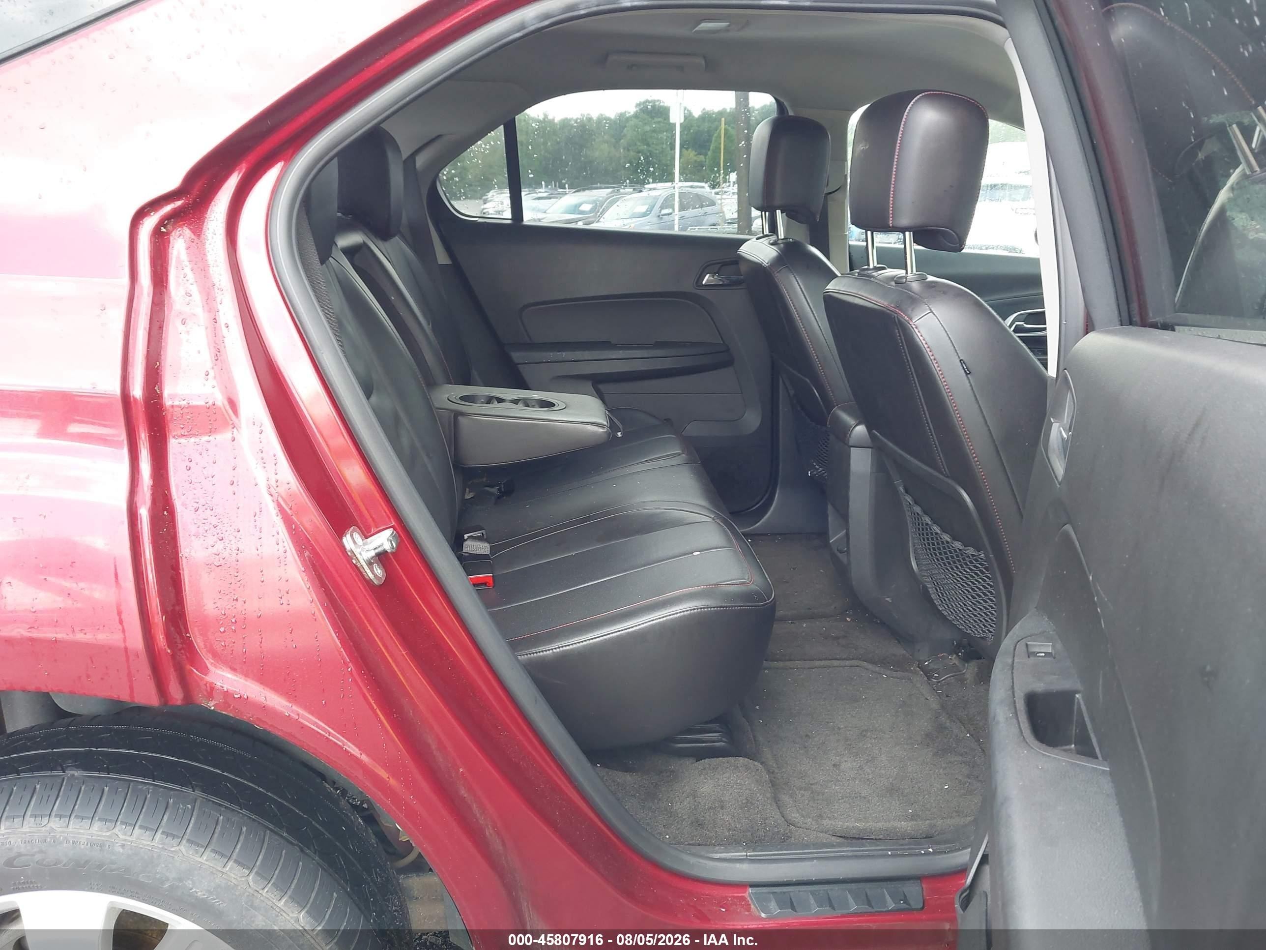 2011 Chevrolet Equinox Lt W/2lt Red vin: 2CNFLNE54B6379352