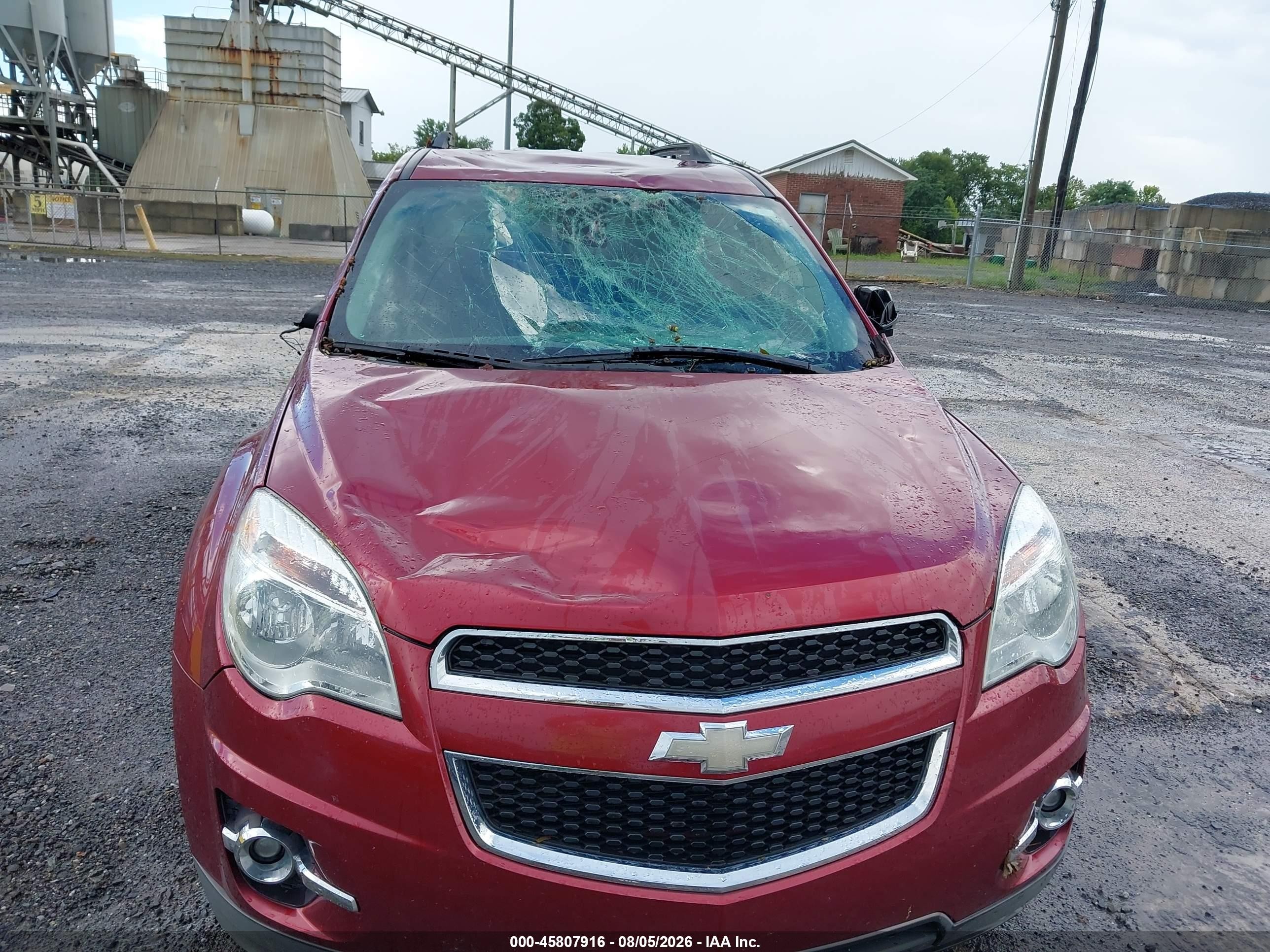 2011 Chevrolet Equinox Lt W/2lt Red vin: 2CNFLNE54B6379352
