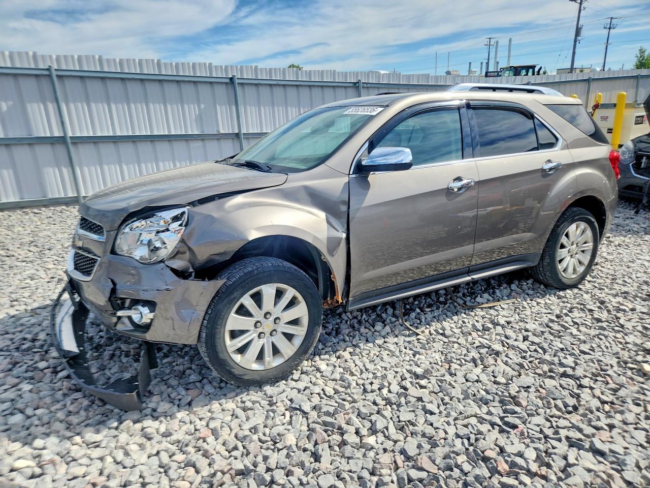 2011 Chevrolet Equinox Lt Gray vin: 2CNFLNE54B6473411