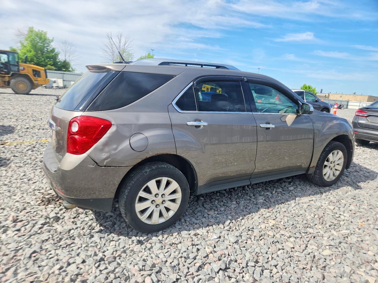 2011 Chevrolet Equinox Lt Gray vin: 2CNFLNE54B6473411